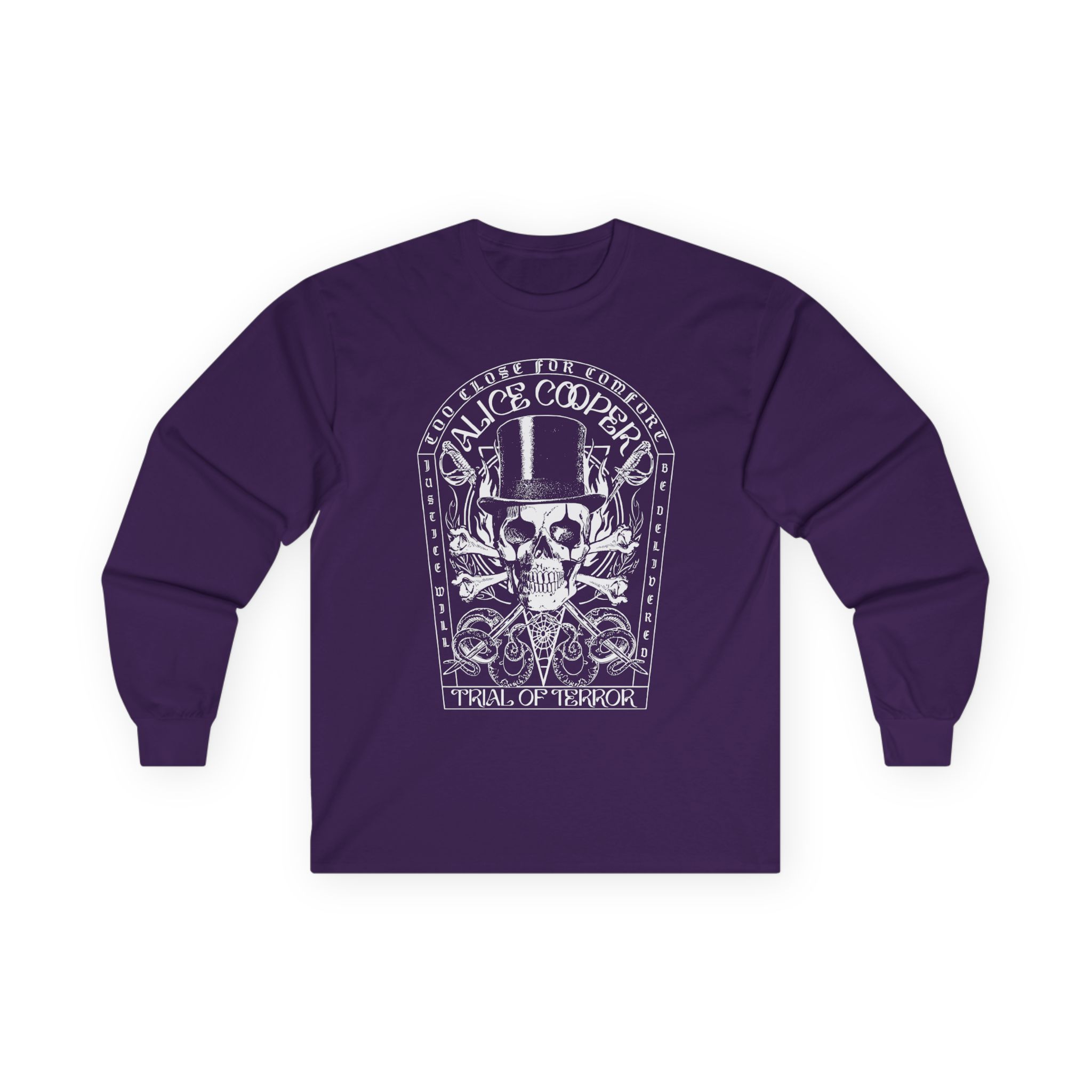 Alice Cooper Trial of Terror Unisex Ultra Cotton Long Sleeve Tee