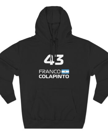 Franco Colapinto Three-Panel Fleece Hoodie