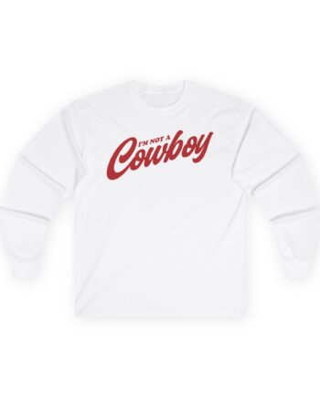 Shaboozey Not a Cowboy Unisex Ultra Cotton Long Sleeve Tee