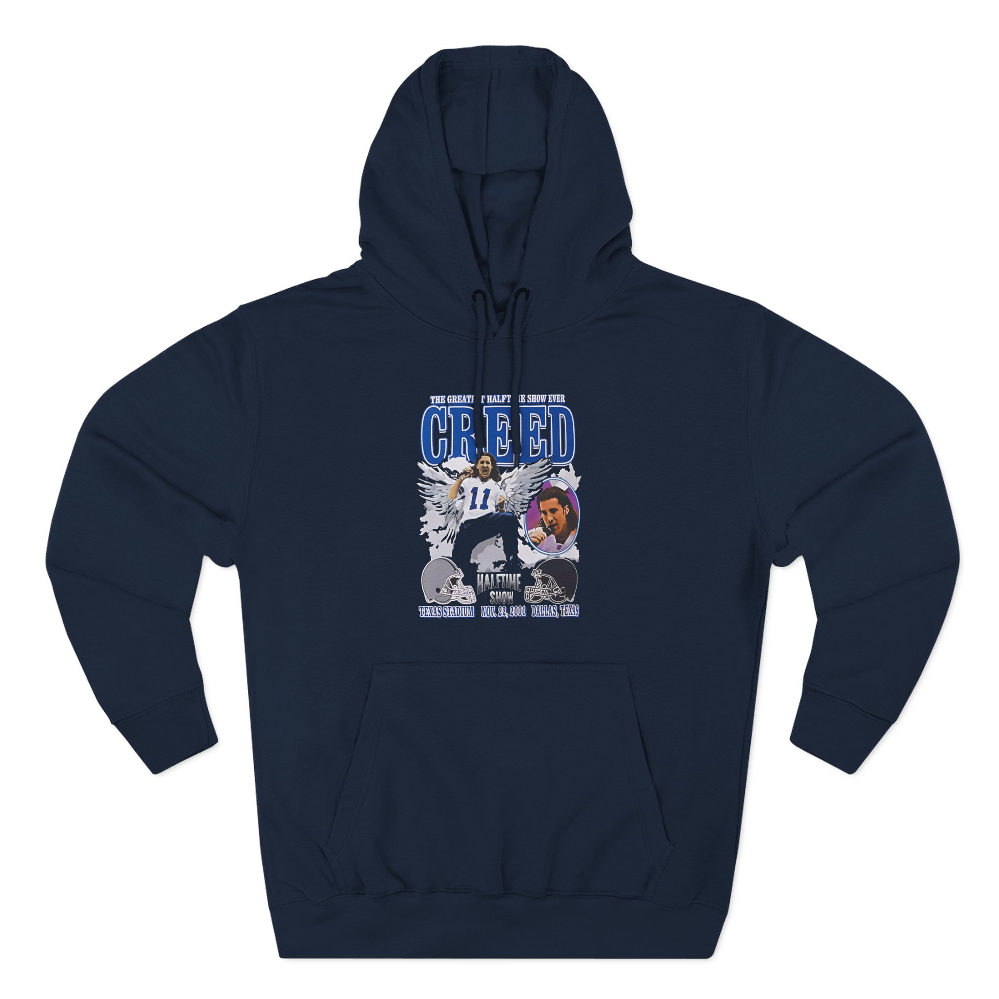Creed Greatest Halftime Show Ever Three-Panel Fleece Hoodie