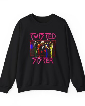 Vintage Group Photo Twisted Sister Unisex Heavy Blend™ Crewneck Sweatshirt