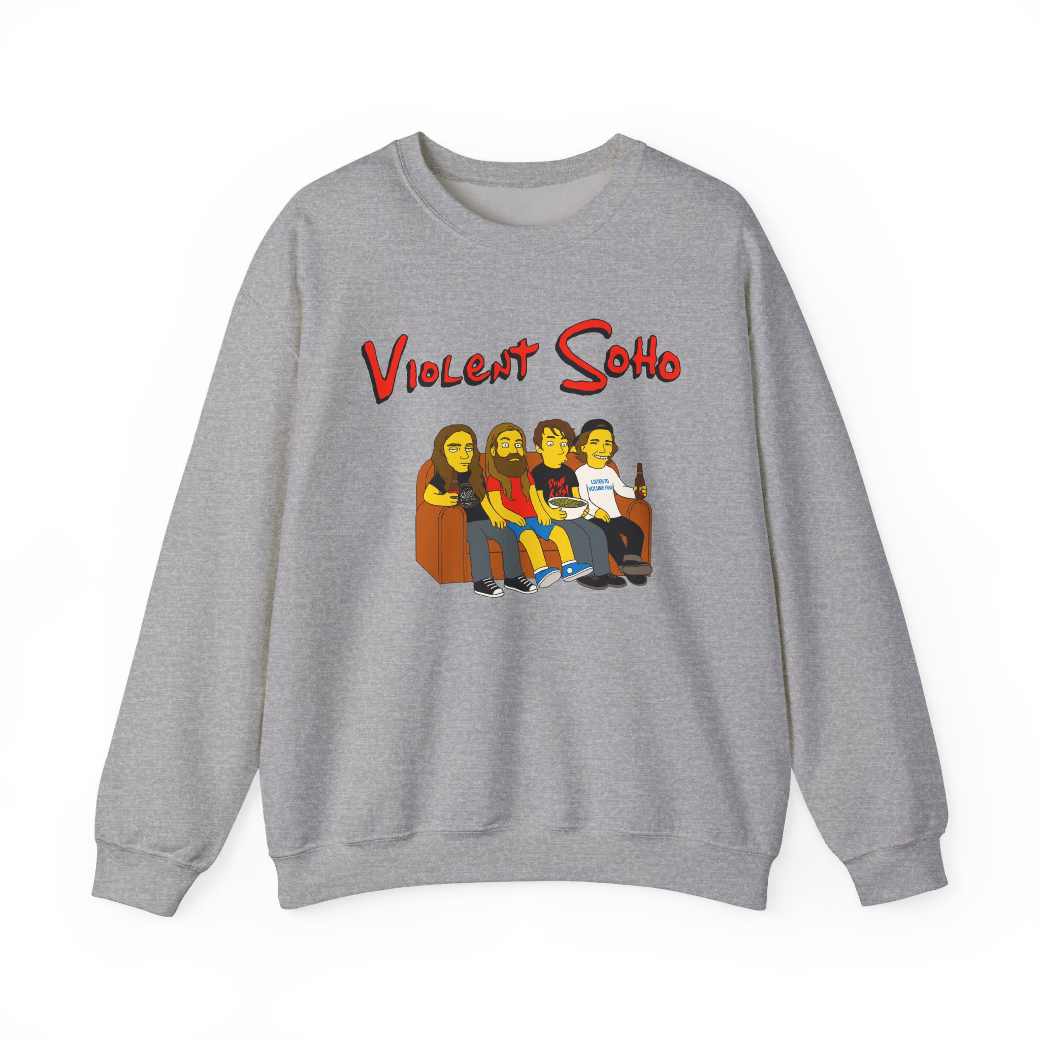 Violent Soho Springfield 4122 Unisex Heavy Blendâ„¢ Crewneck Sweatshirt