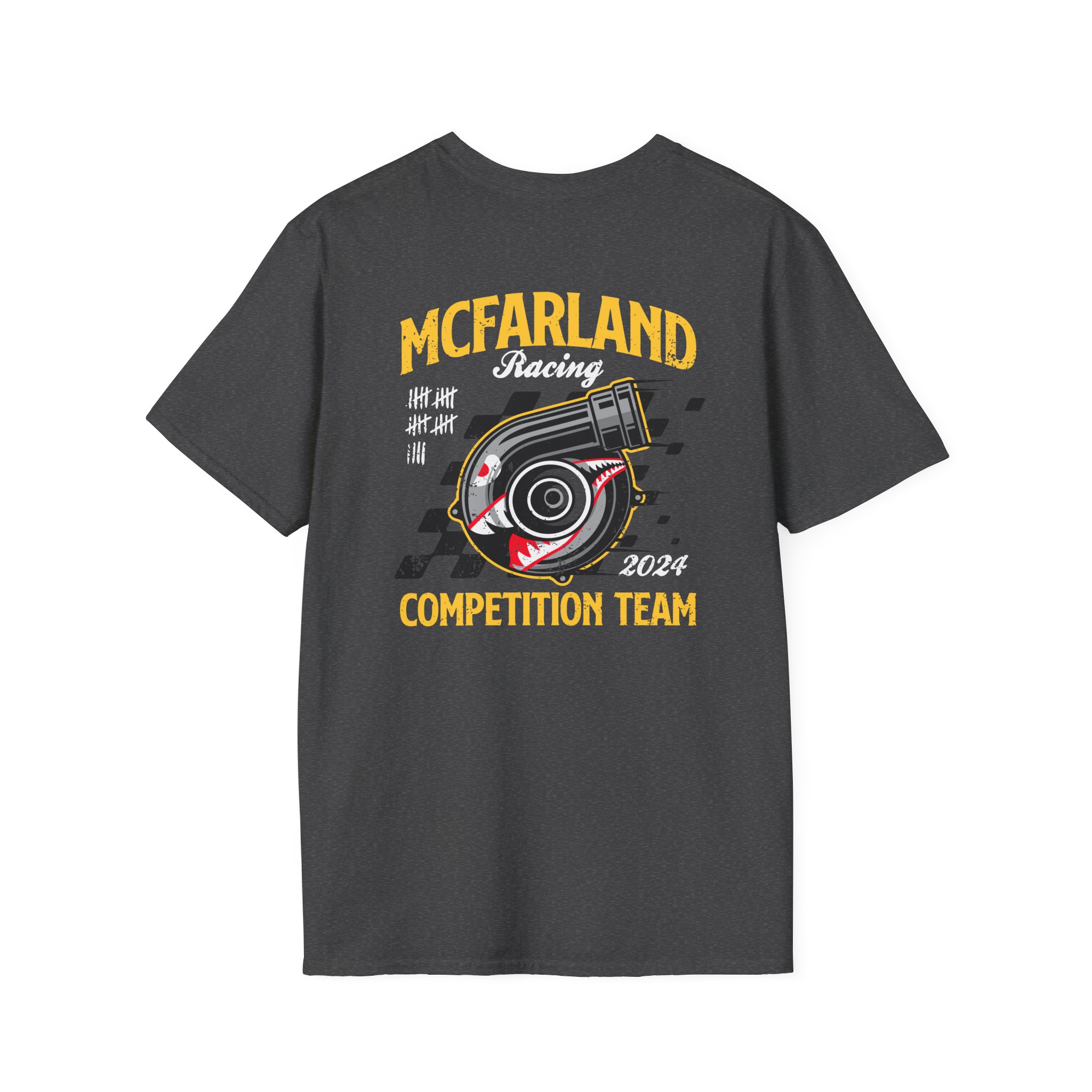 Cleetus Mcfarland Cleetus Turbo Racing Unisex Softstyle T-Shirt