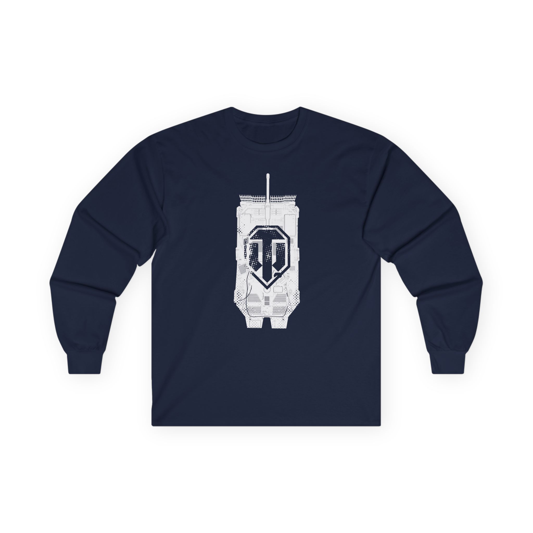 World of Tank Halftone Tank Unisex Ultra Cotton Long Sleeve Tee