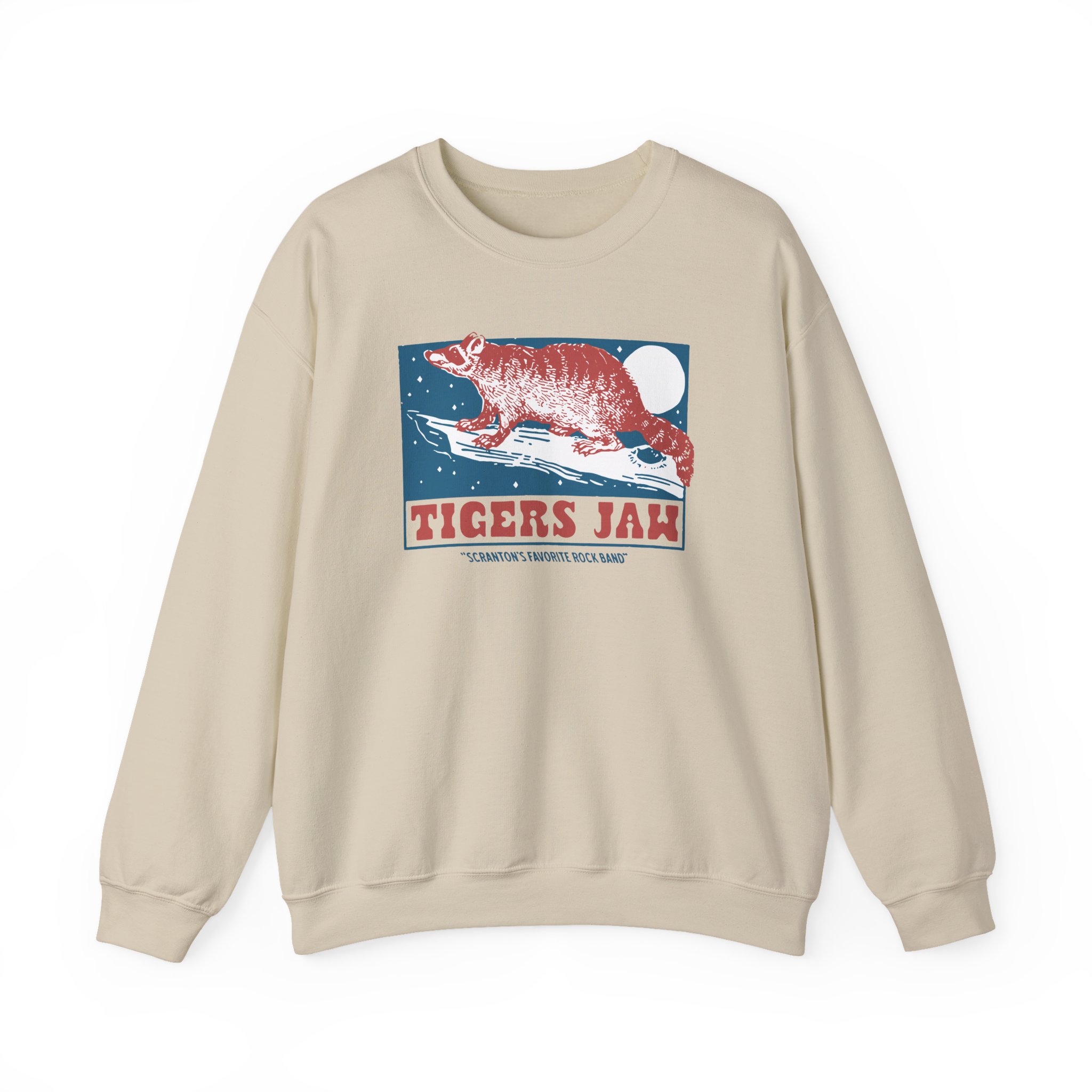 Tigers Jaw Raccoon Unisex Heavy Blendâ„¢ Crewneck Sweatshirt