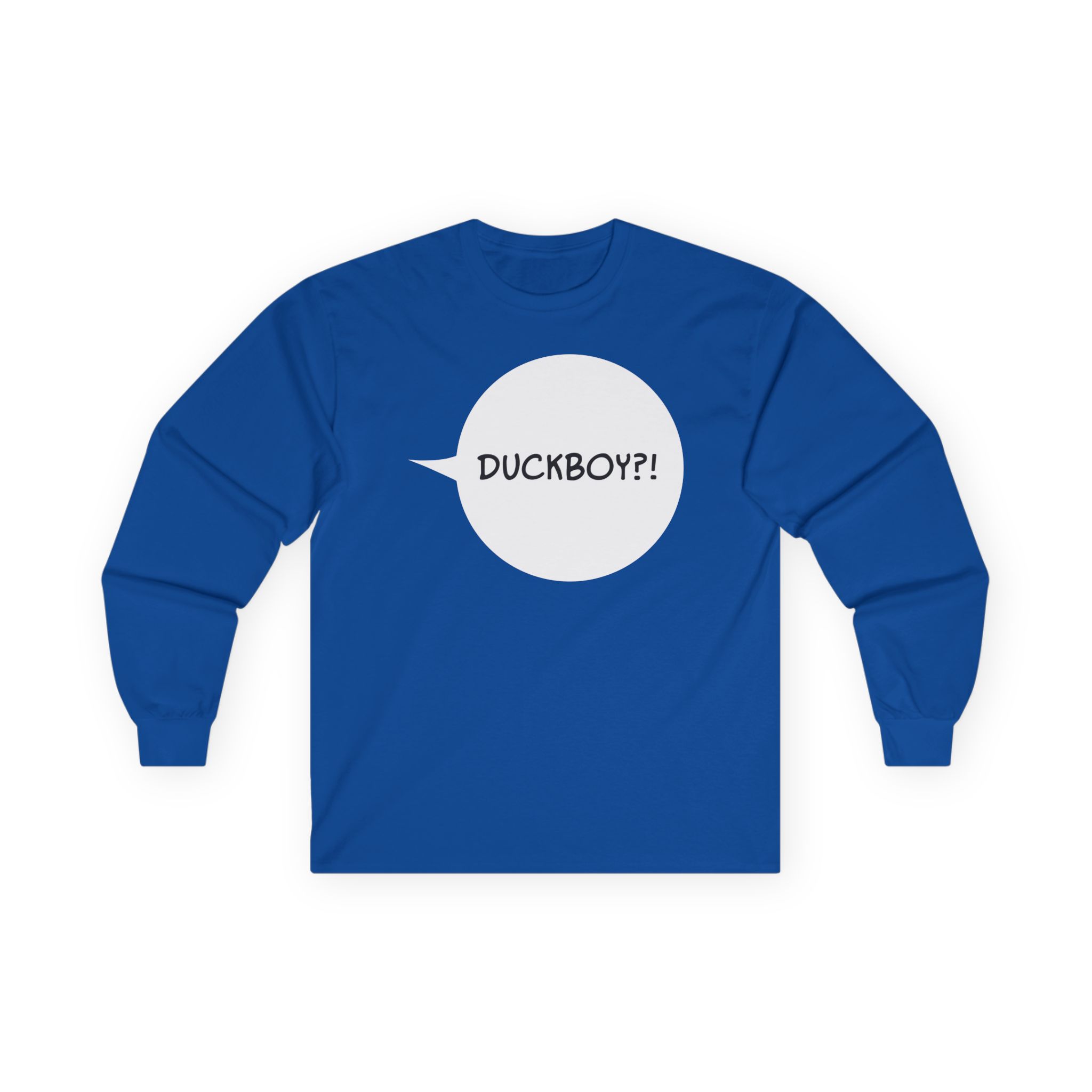 Duckboy Unisex Ultra Cotton Long Sleeve Tee
