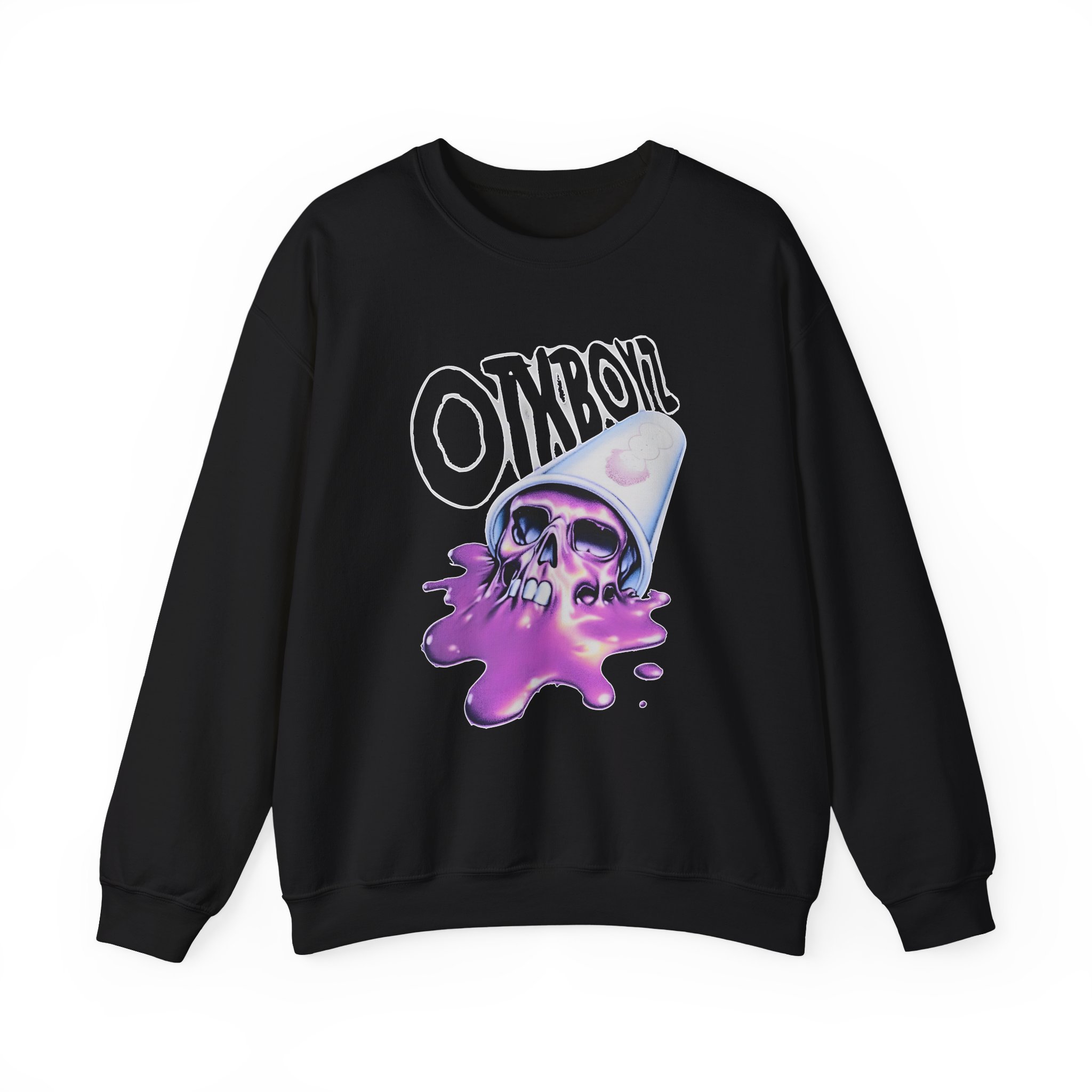 Ohgeesy Oil Spill Unisex Heavy Blendâ„¢ Crewneck Sweatshirt