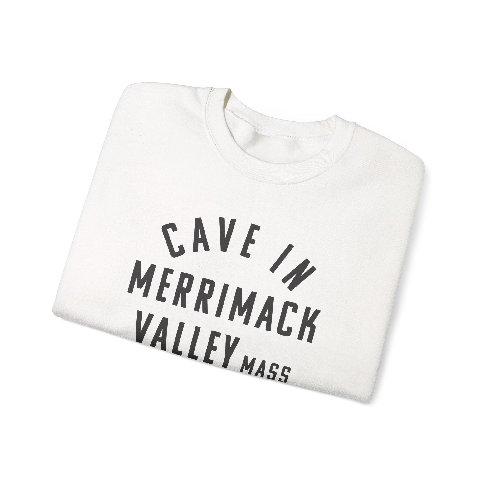 Cave in Merrimack Valley: Blackened Unisex Heavy Blendâ„¢ Crewneck Sweatshirt