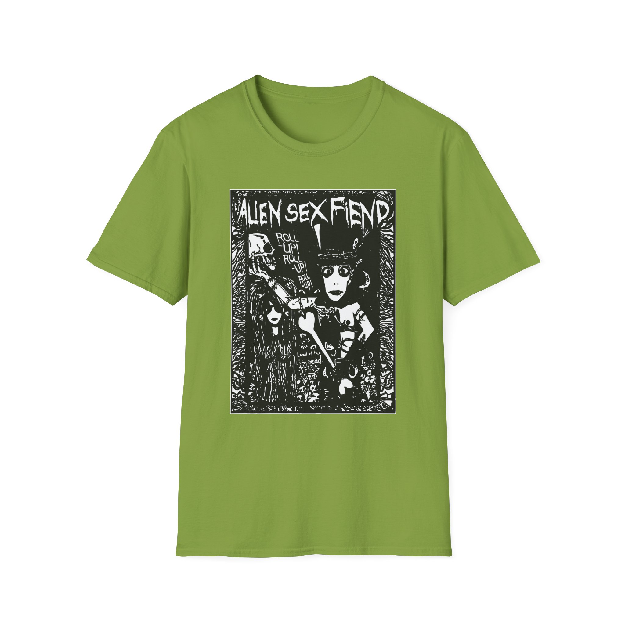 Alien Sex Fiend Land of the Living Dead Unisex Softstyle T-Shirt