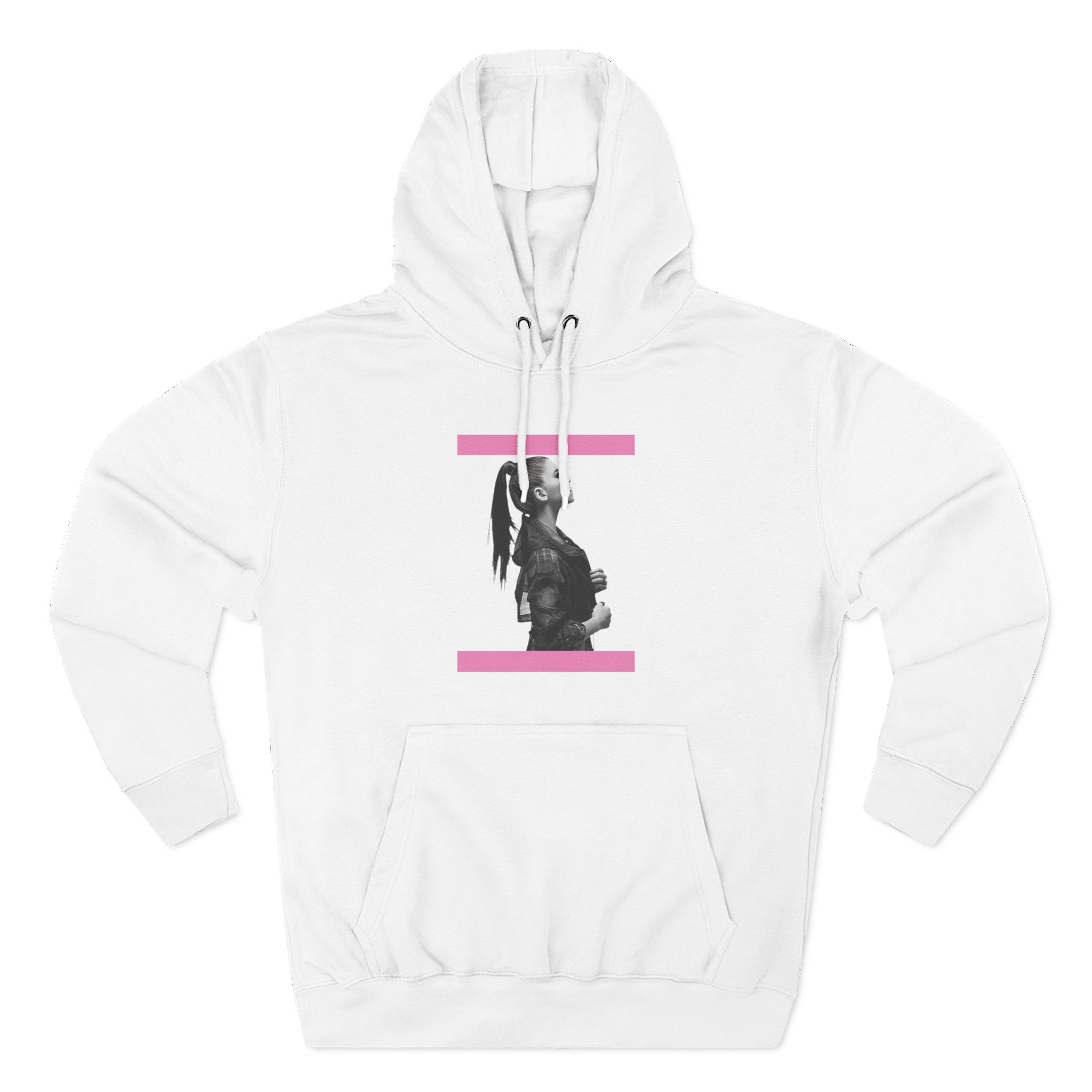 Hailee Steinfeld Pretty in Pink Three-Panel Fleece Hoodie
