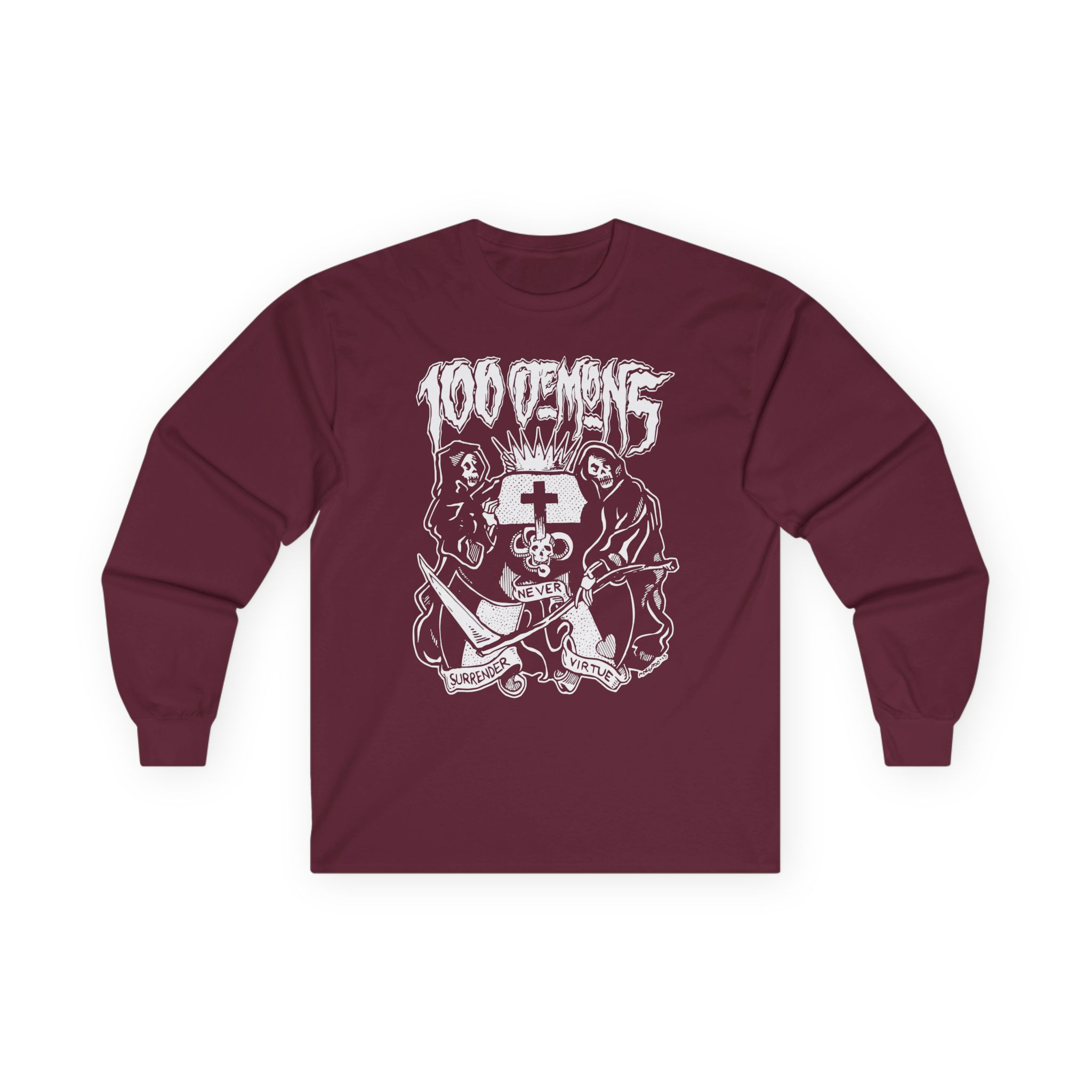 100 Demons Unisex Ultra Cotton Long Sleeve Tee
