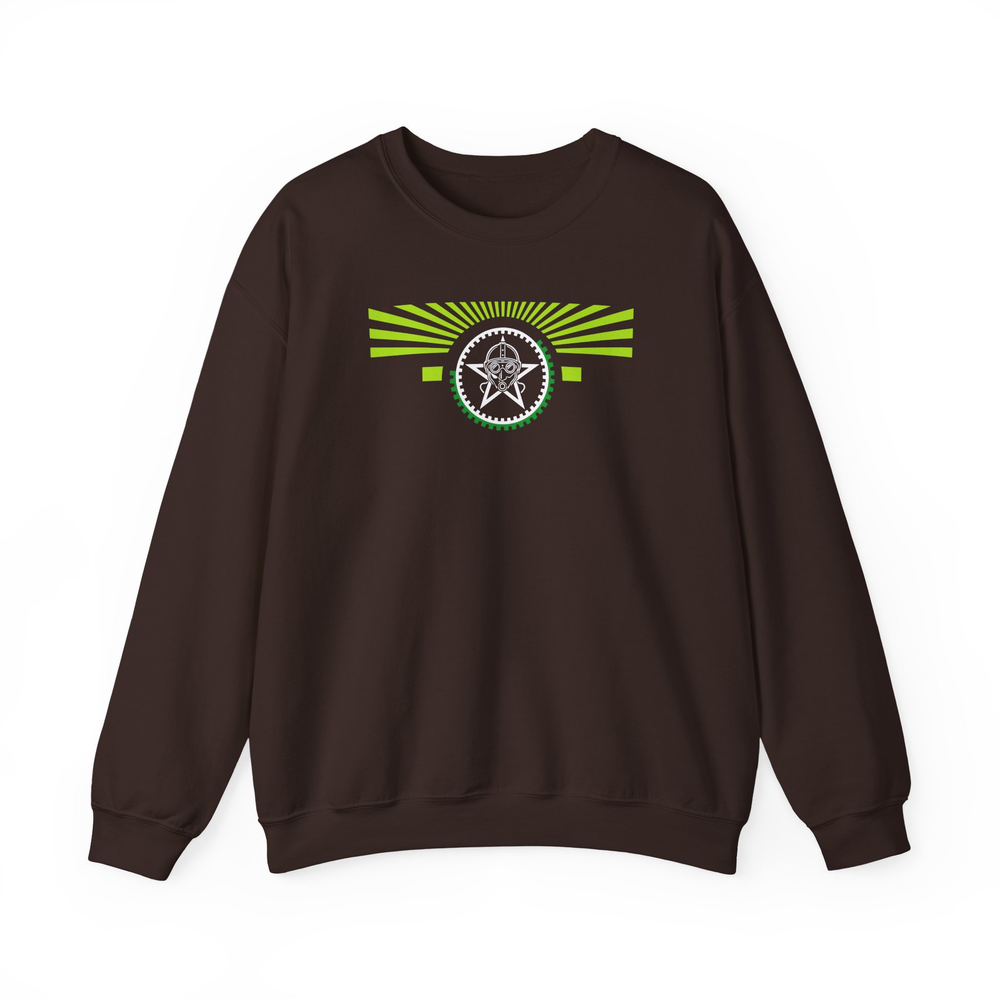 The Sisters of Mercy Green Rays Unisex Heavy Blendâ„¢ Crewneck Sweatshirt
