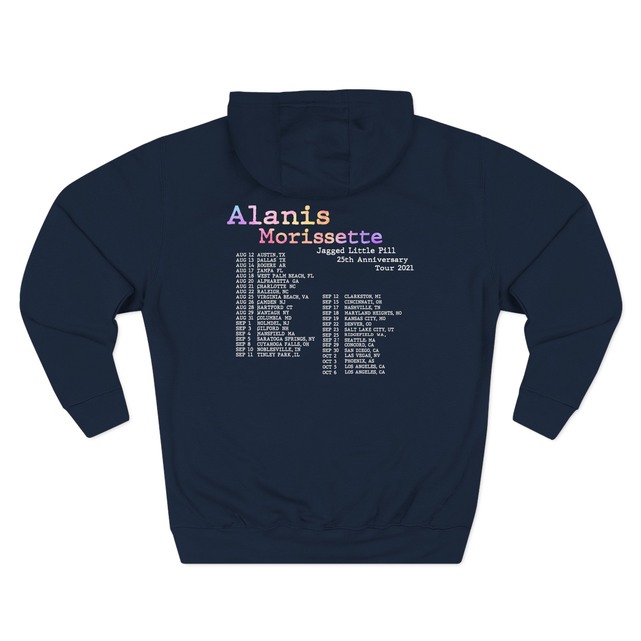 Alanis Morissette Three-Panel Fleece Hoodie