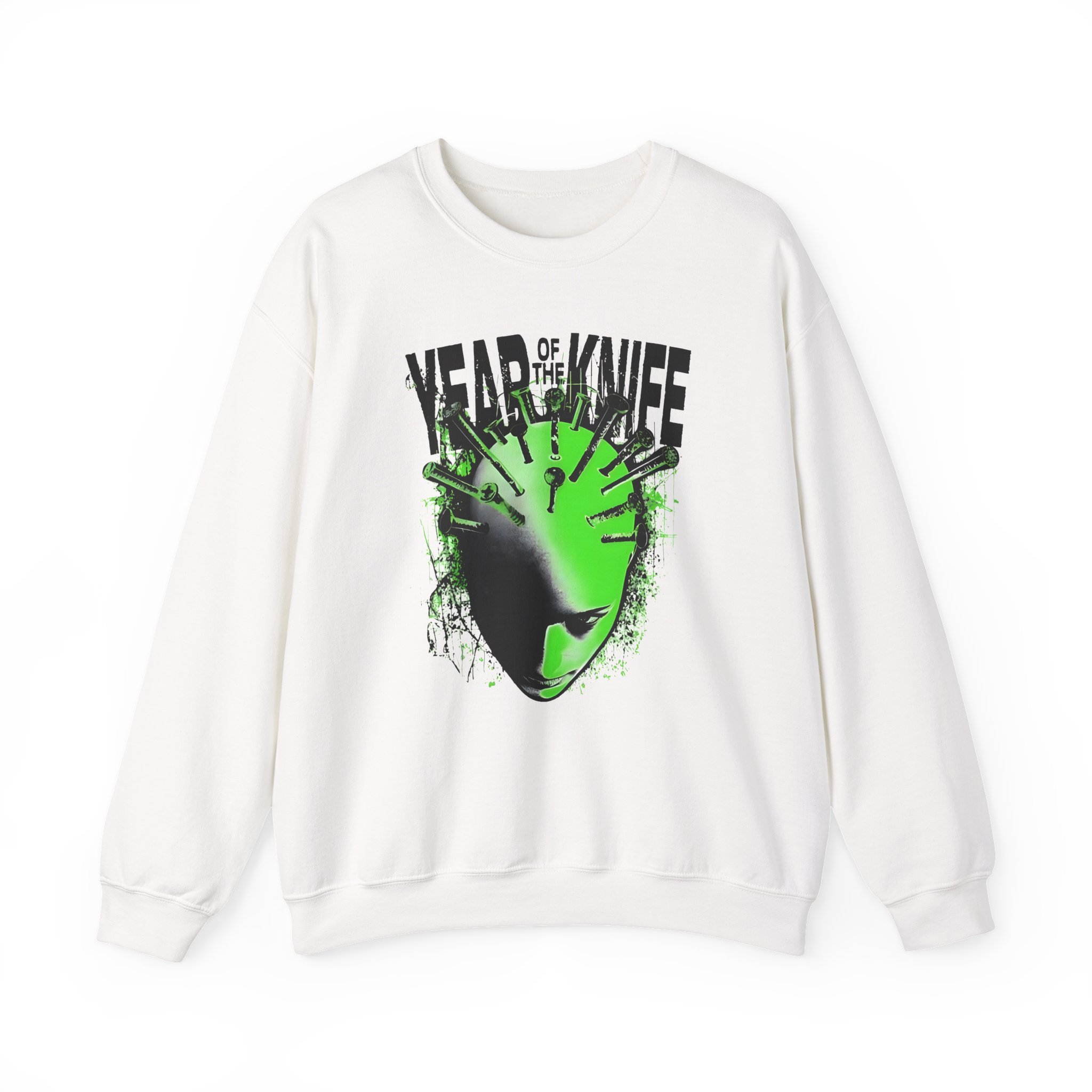 Year of the Knife Unisex Heavy Blend Crewneck Sweatshirt