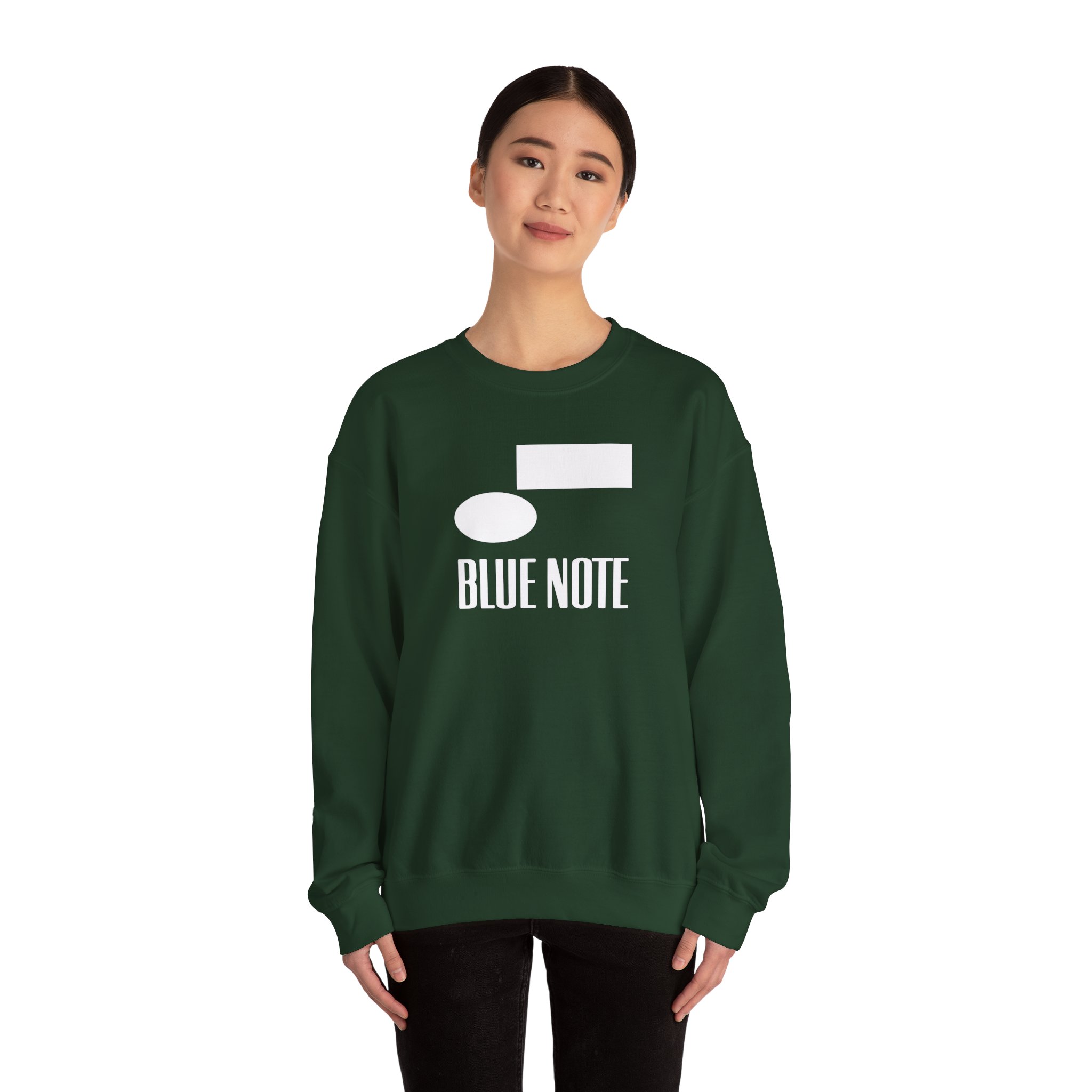 Blue Note Records Unisex Heavy Blendâ„¢ Crewneck Sweatshirt