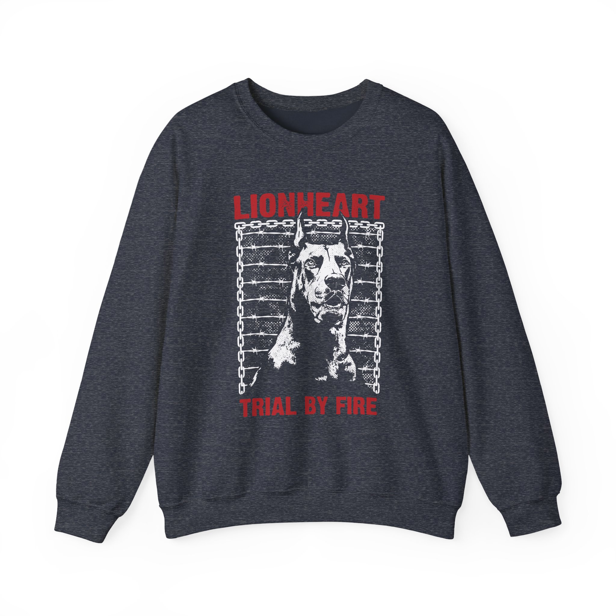 Lionheart "Doberman" Unisex Heavy Blendâ„¢ Crewneck Sweatshirt