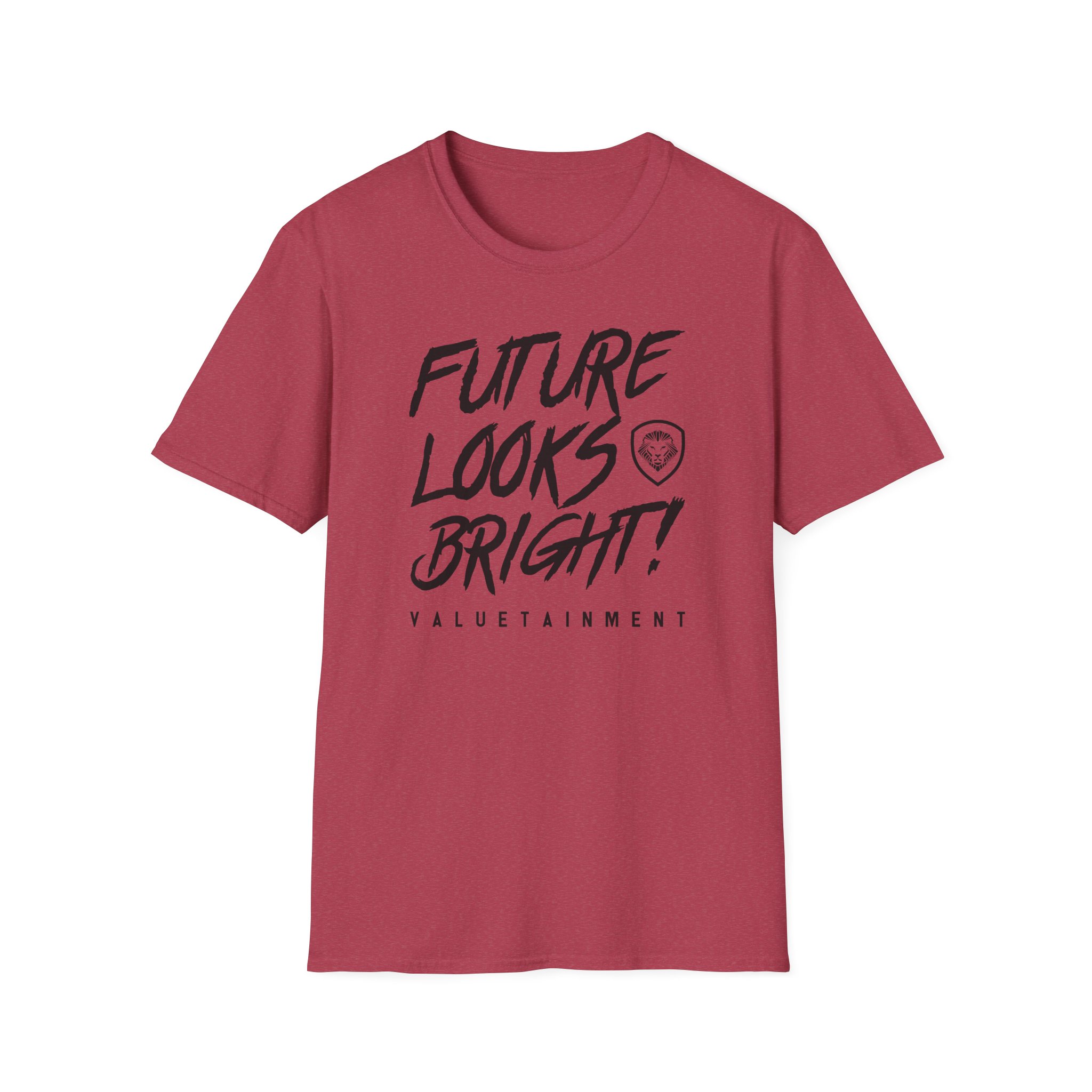 Valuetainment Future Looks Bright Unisex Softstyle T-Shirt