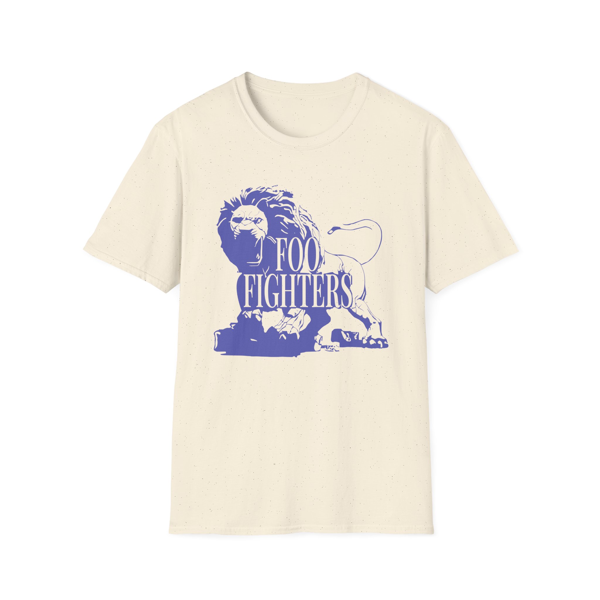 Foo Fighters Ff Lion Unisex Softstyle T-Shirt