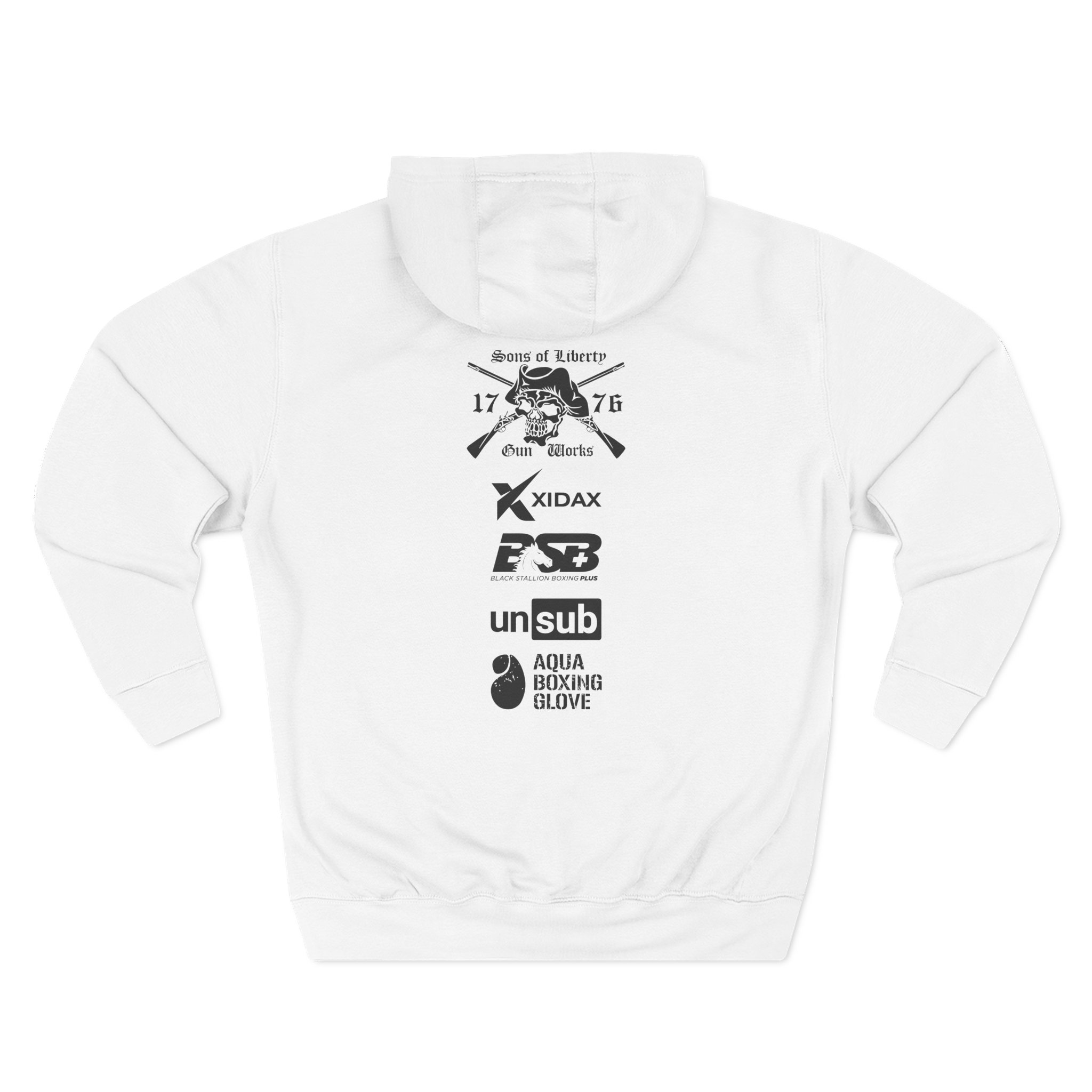 Brandon Herrera Ak Crew Three-Panel Fleece Hoodie