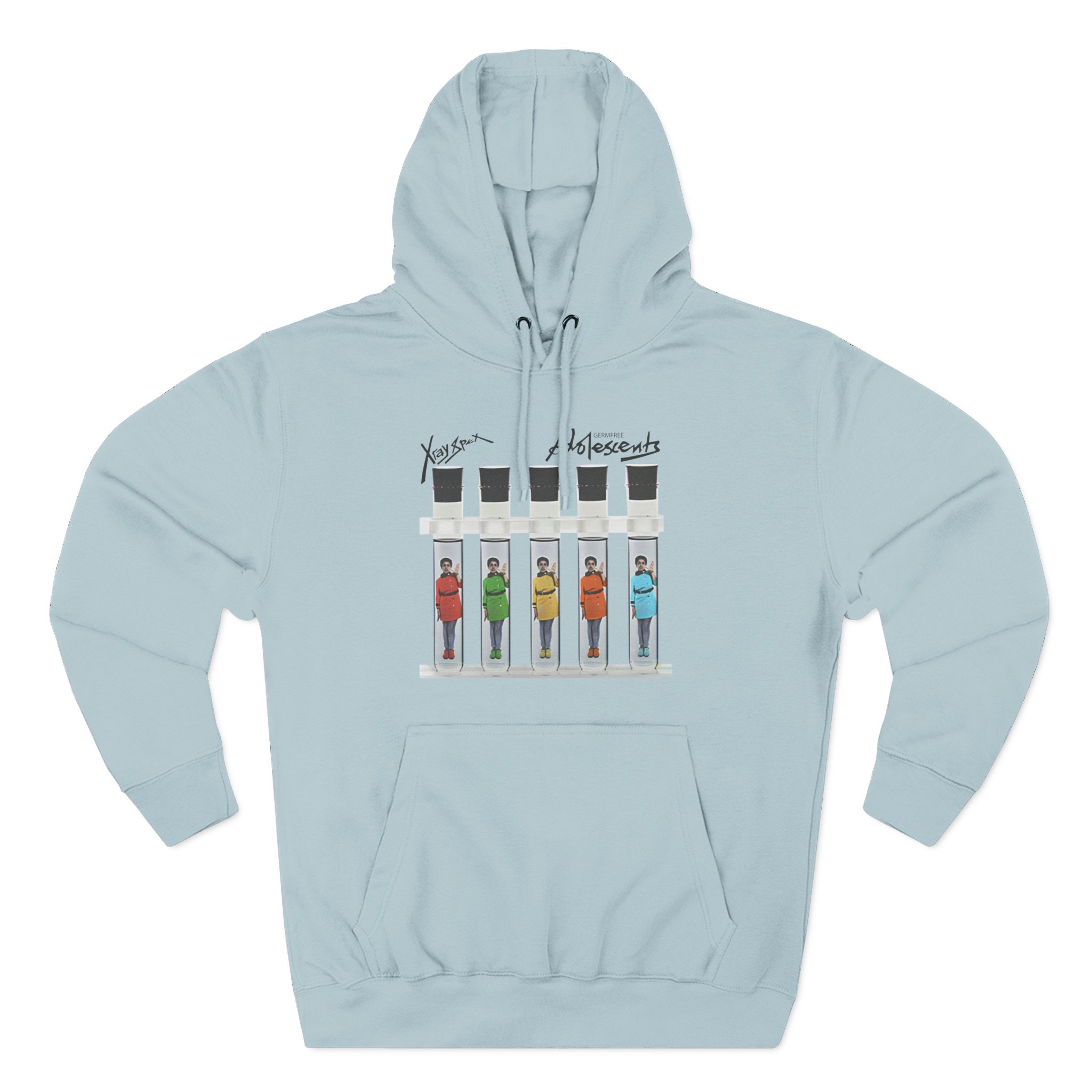 X-ray Spex Germ Free Five Tube Three-Panel Fleece Hoodie