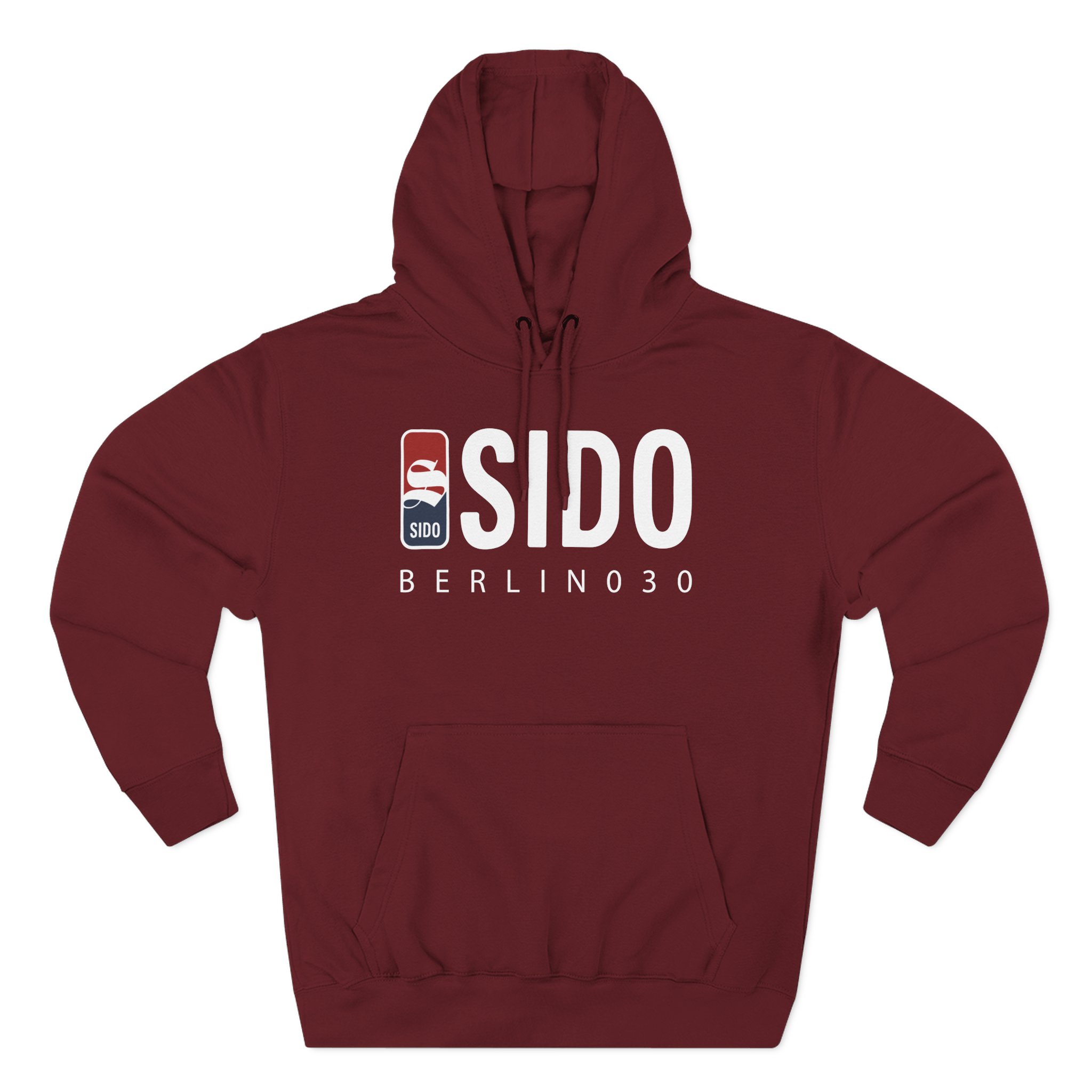 Sido Three-Panel Fleece Hoodie