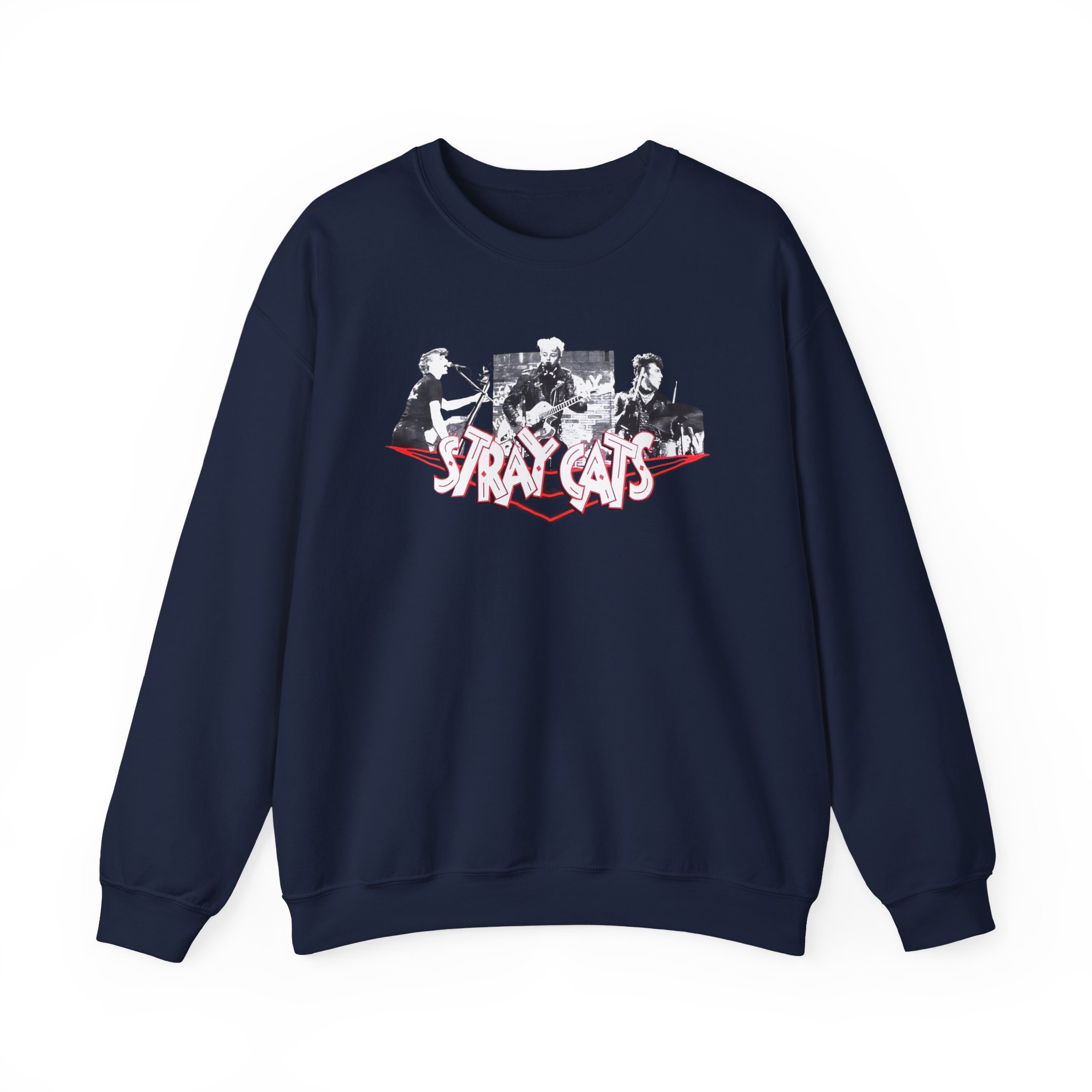 Stray Cats Photo Collage Unisex Heavy Blendâ„¢ Crewneck Sweatshirt