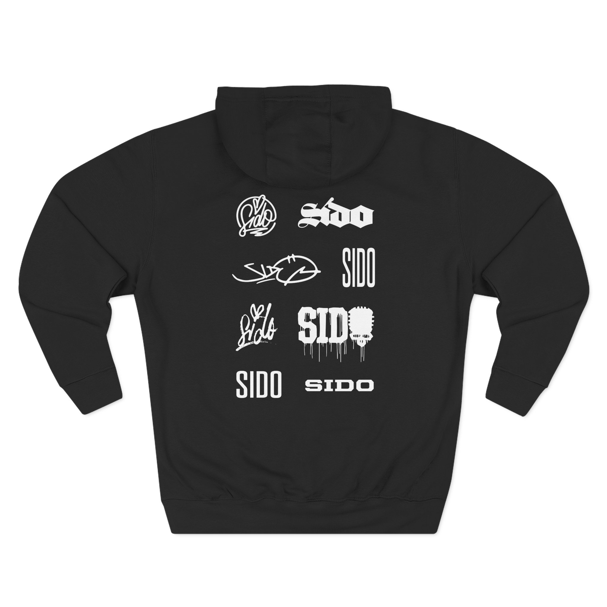 Sido Three-Panel Fleece Hoodie