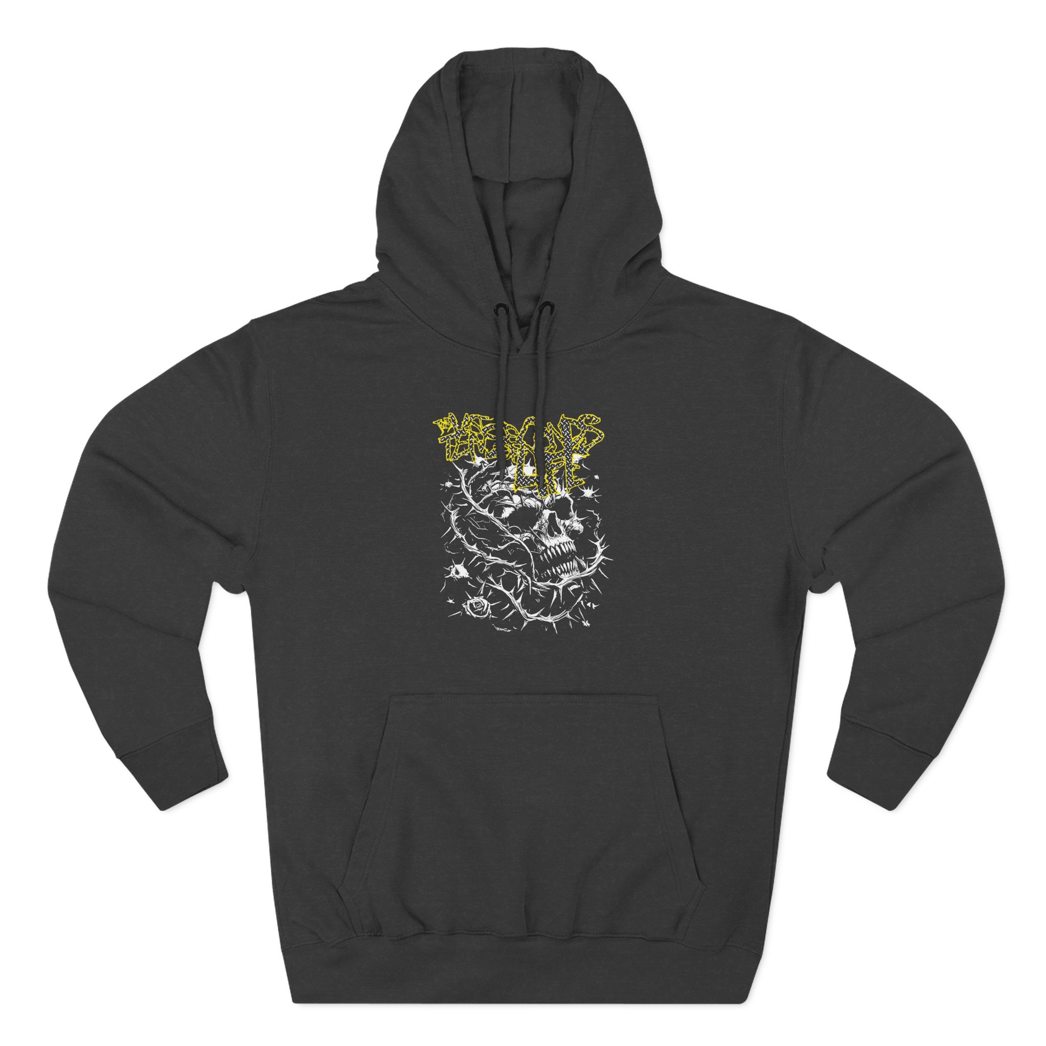 The Last Ten Seconds of Life Three-Panel Fleece Hoodie