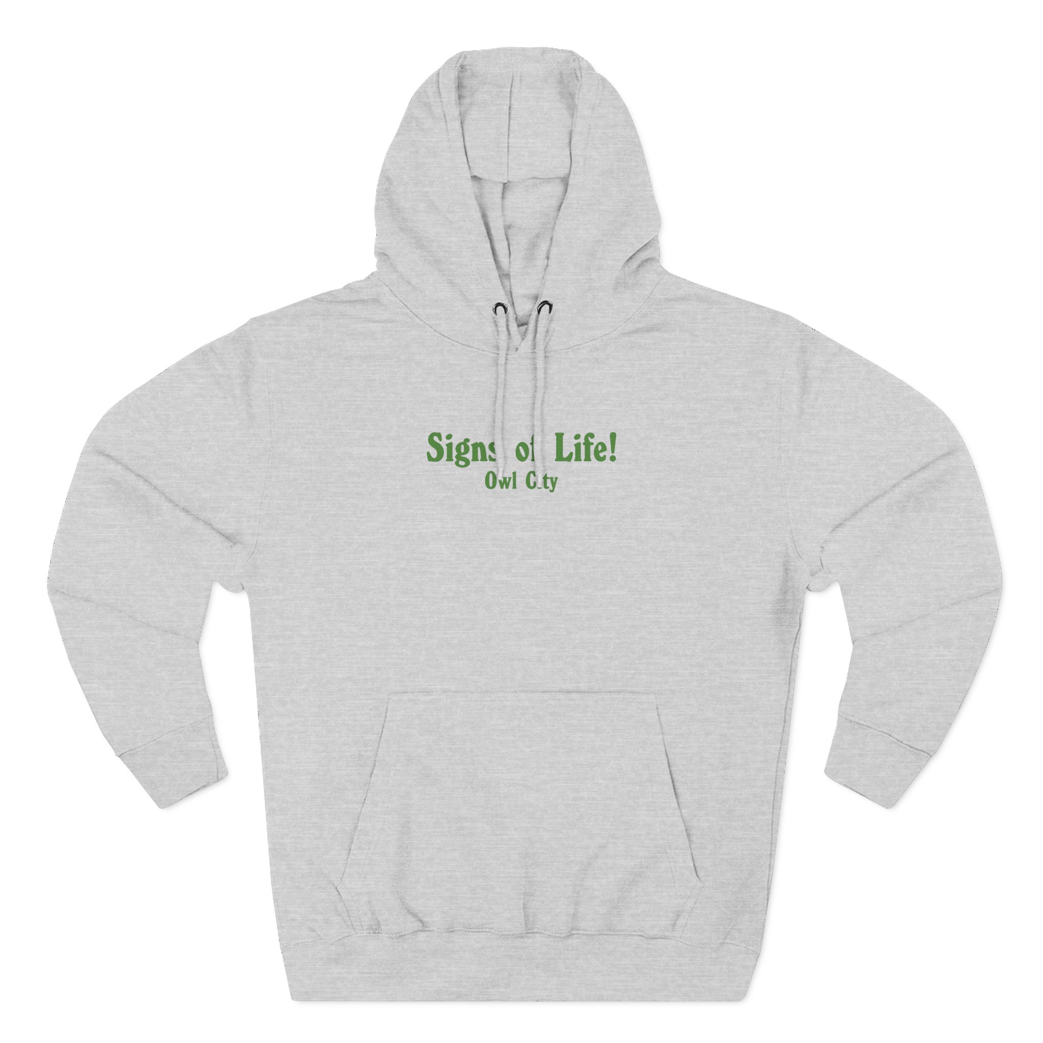 Owl City Signs of Life Three-Panel Fleece Hoodie