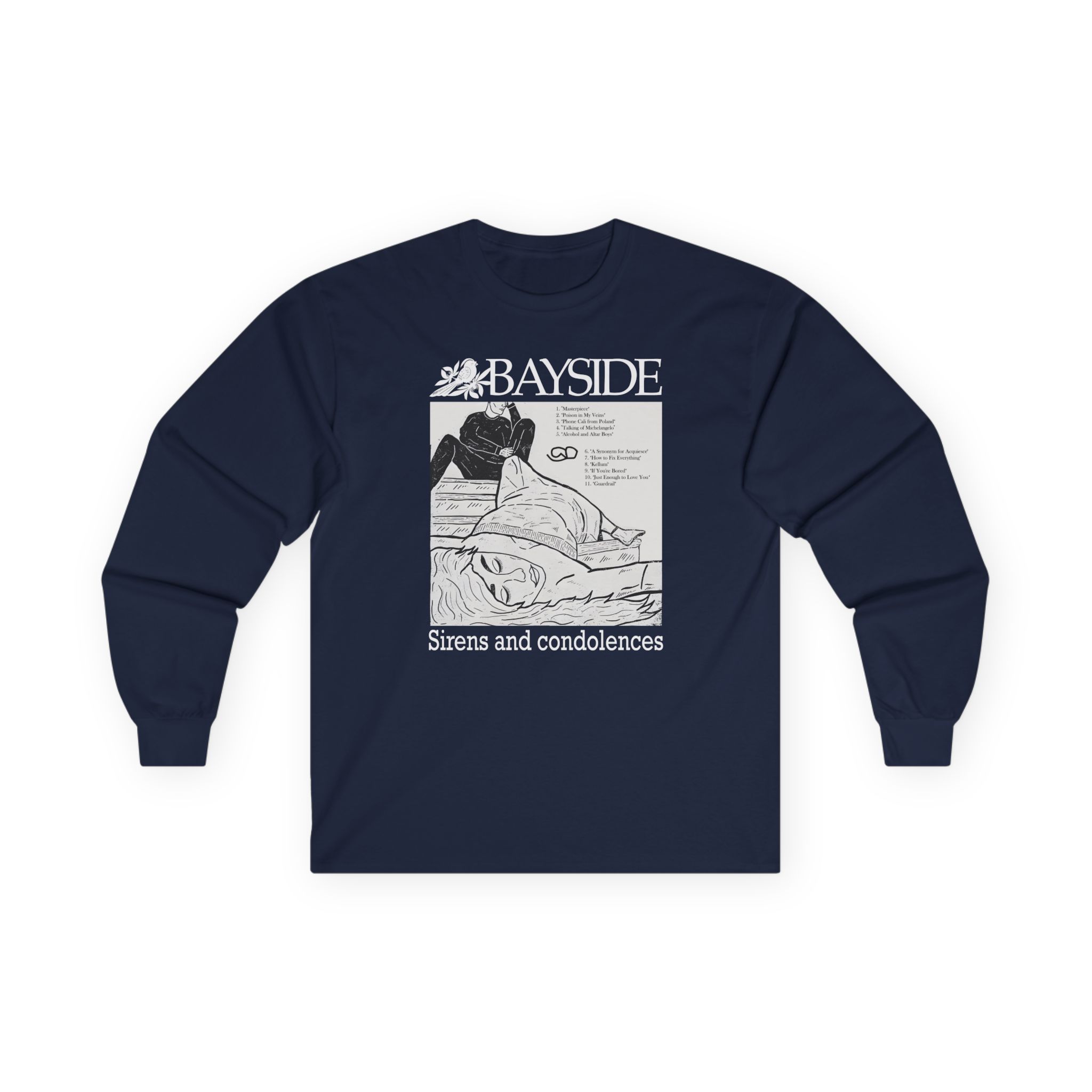 Bayside Sirens and Condolences Unisex Ultra Cotton Long Sleeve Tee