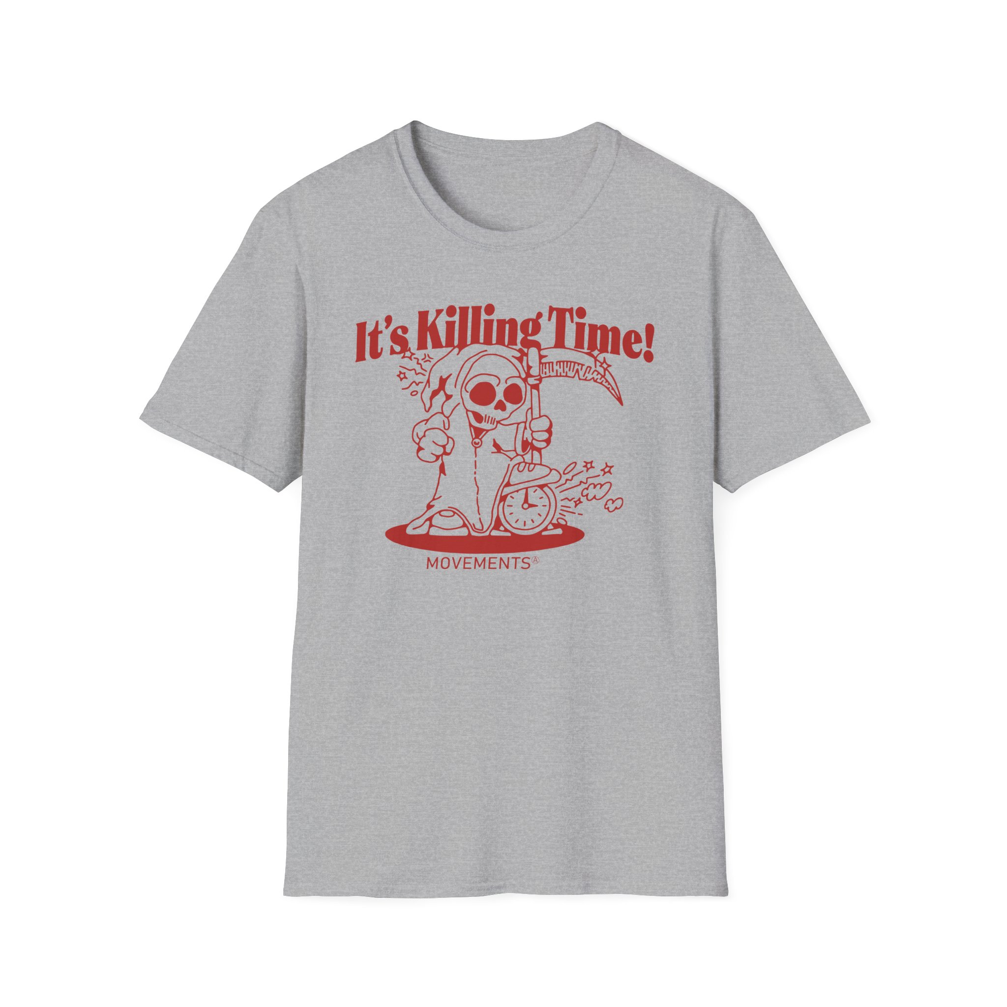 Movements Killing Time Unisex Softstyle T-Shirt