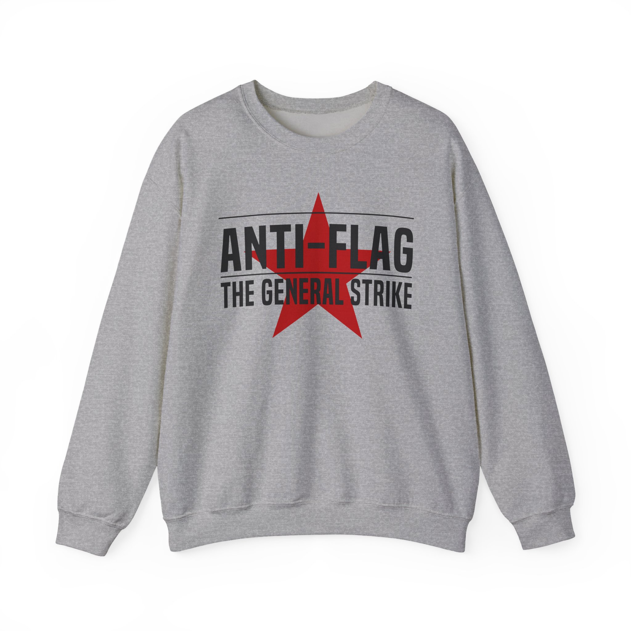 Anti Flag the General Strike Unisex Heavy Blendâ„¢ Crewneck Sweatshirt