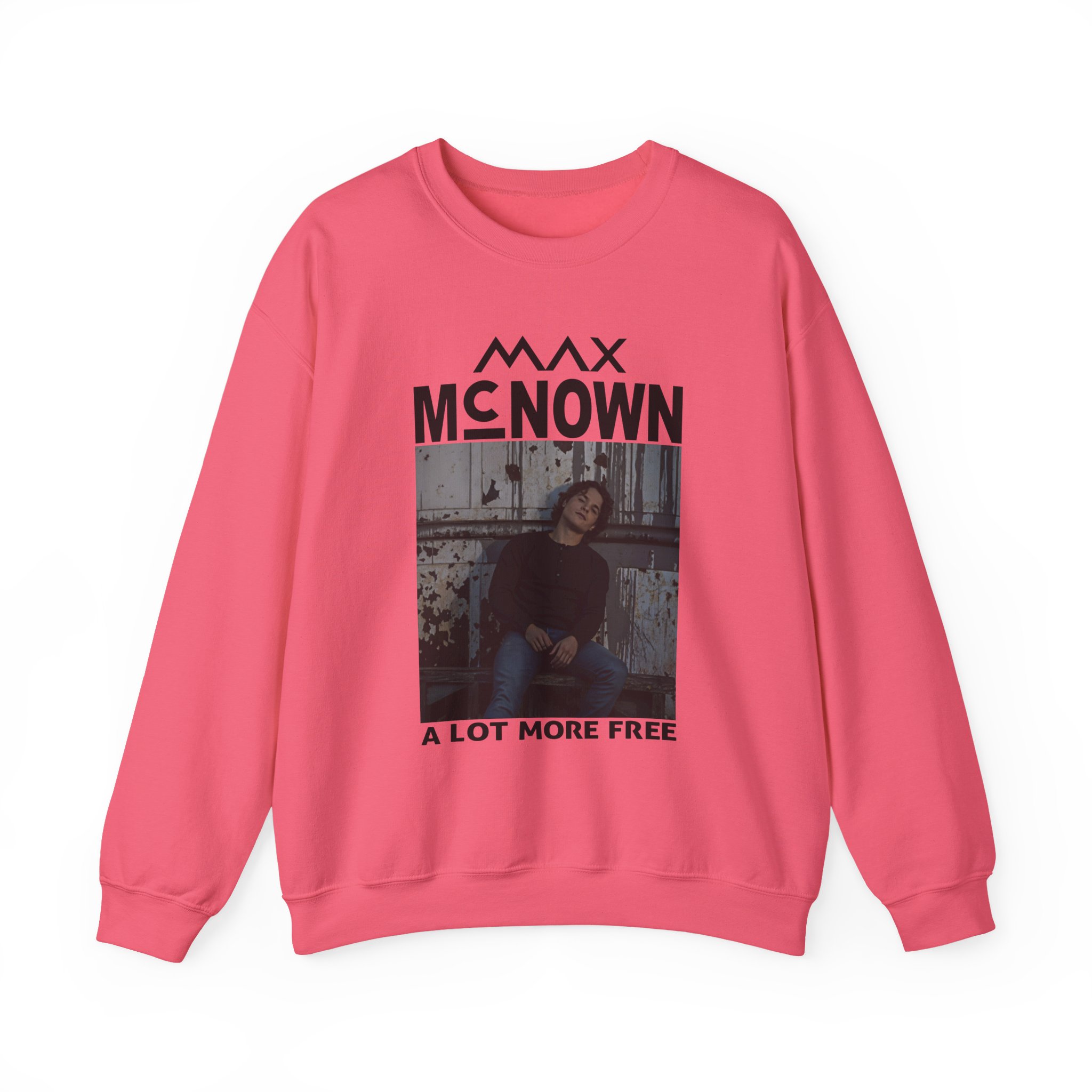 Max Mcnown a Lot More Free Photo Unisex Heavy Blendâ„¢ Crewneck Sweatshirt