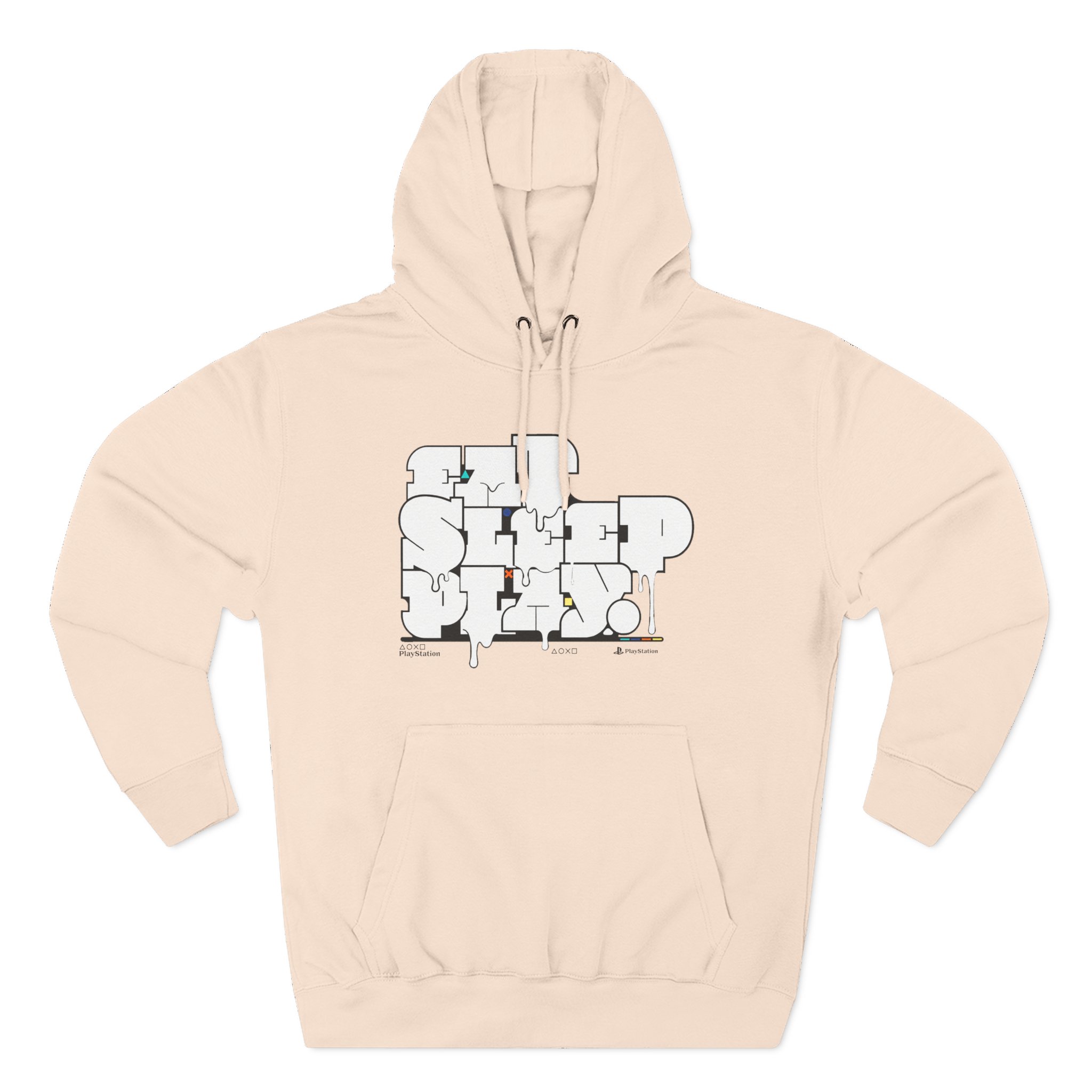 PlayStation Eat Sleep Play Three-Panel Fleece Hoodie