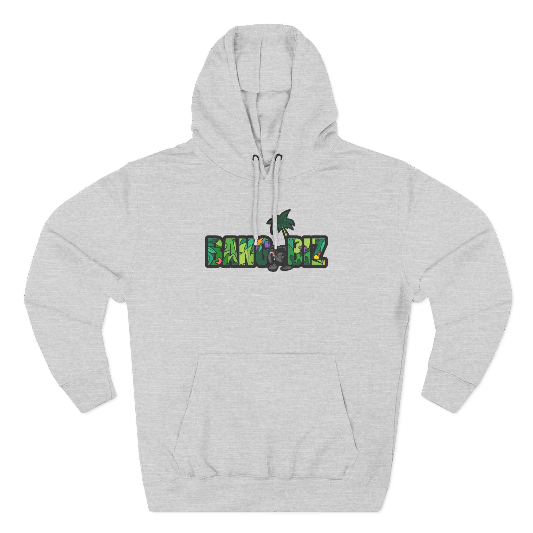 Fredo Bang Bang Biz Logo Three-Panel Fleece Hoodie