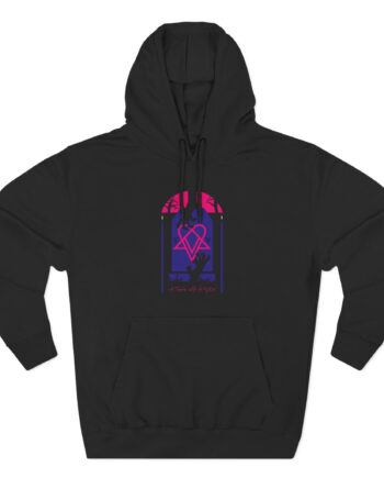 Him True a Tomb With a View Three-Panel Fleece Hoodie