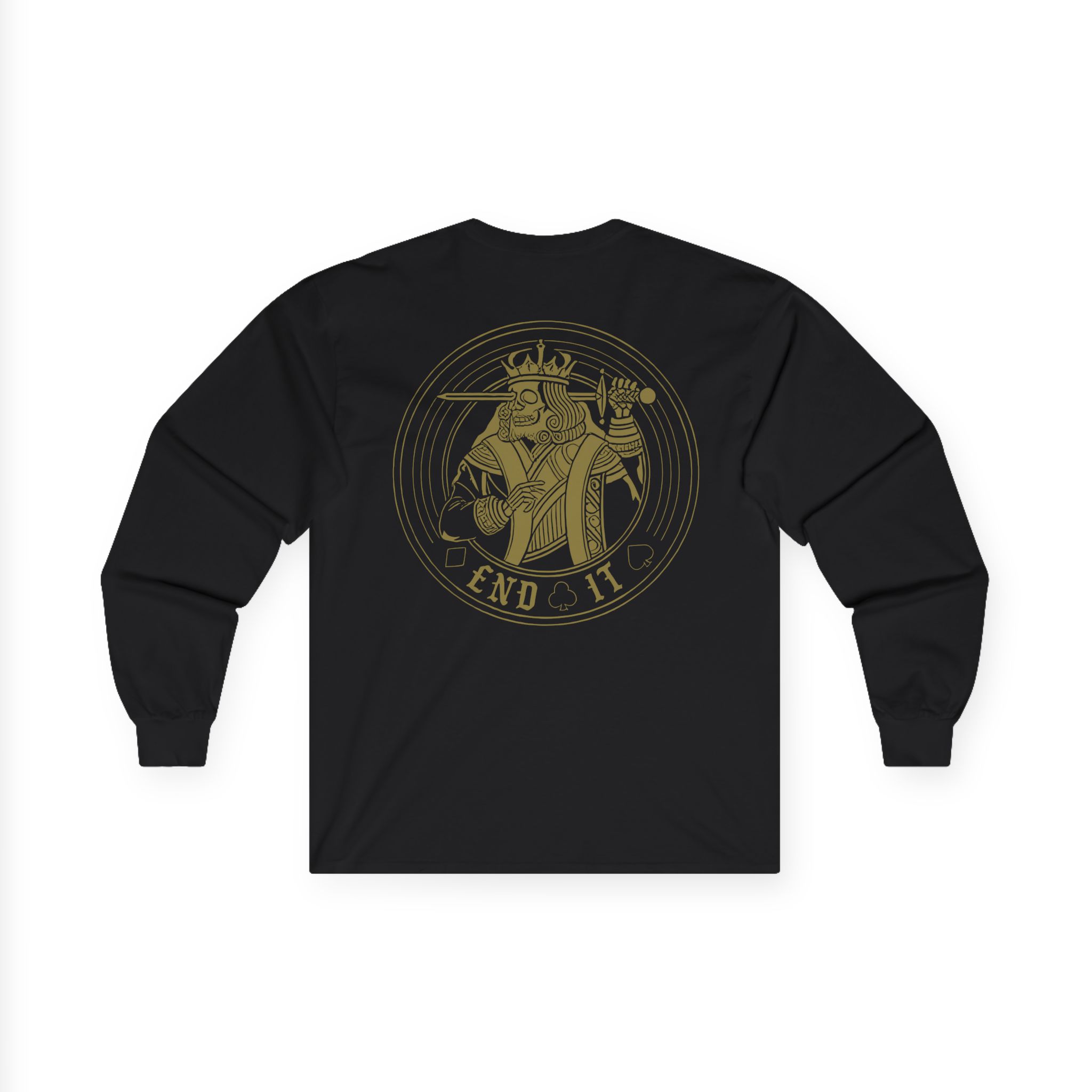 End It King Circle Unisex Ultra Cotton Long Sleeve Tee