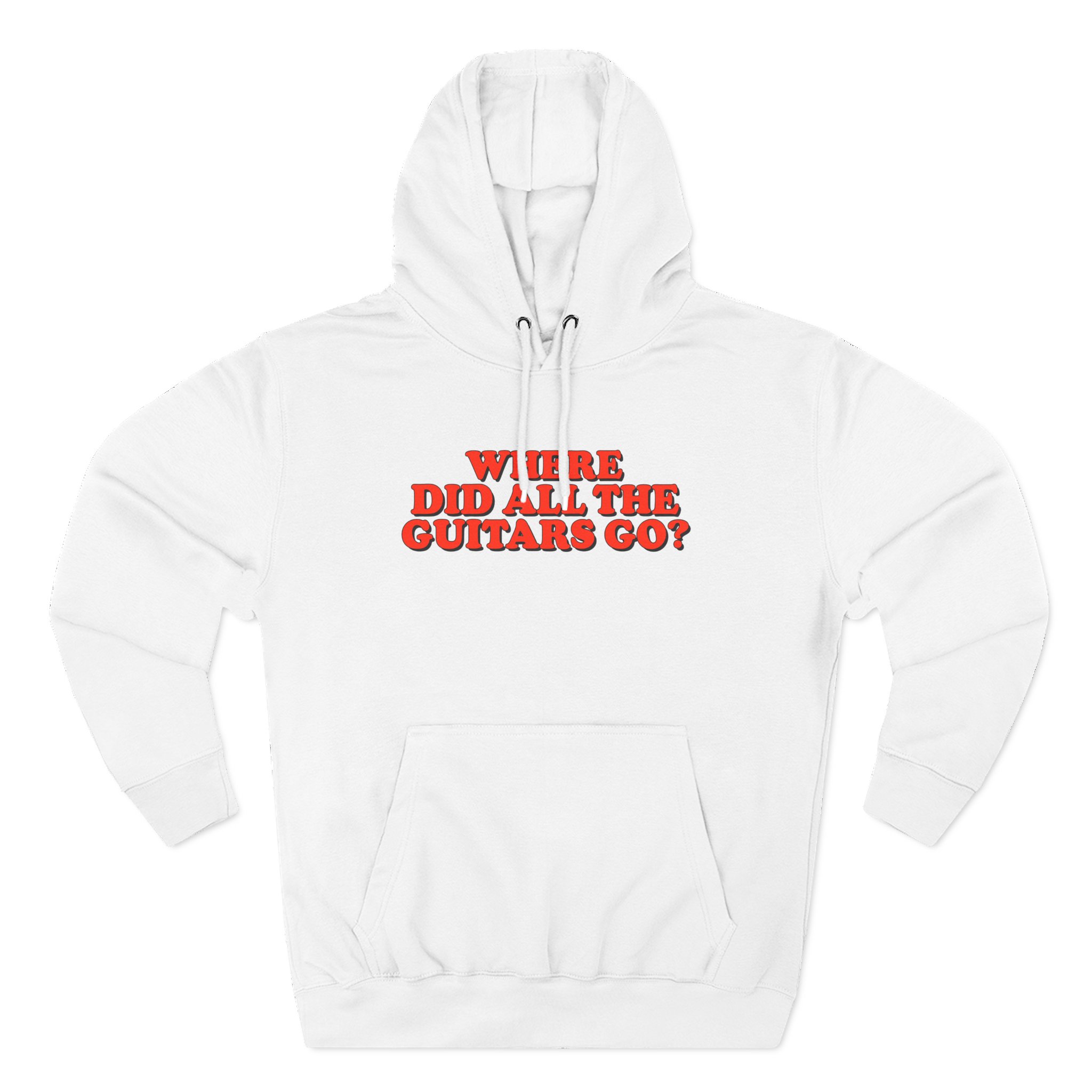 Mcfly Where Did All the Guitars Go? Three-panel Fleece Hoodie