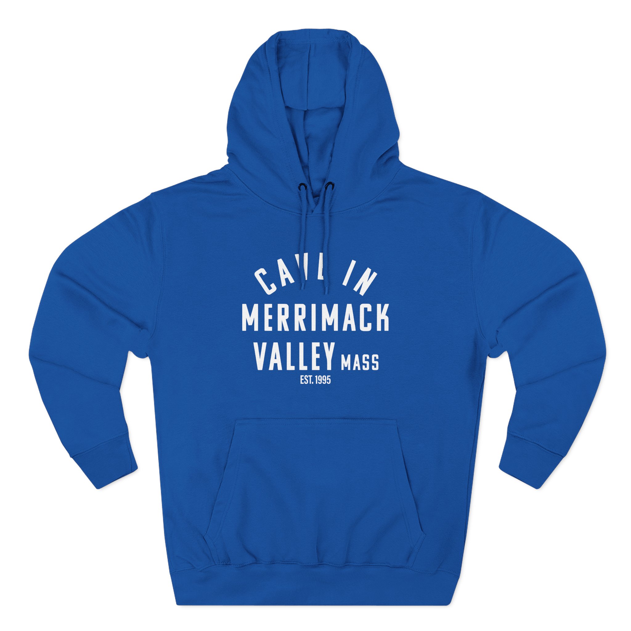 Cave in Merrimack Valley Three-Panel Fleece Hoodie