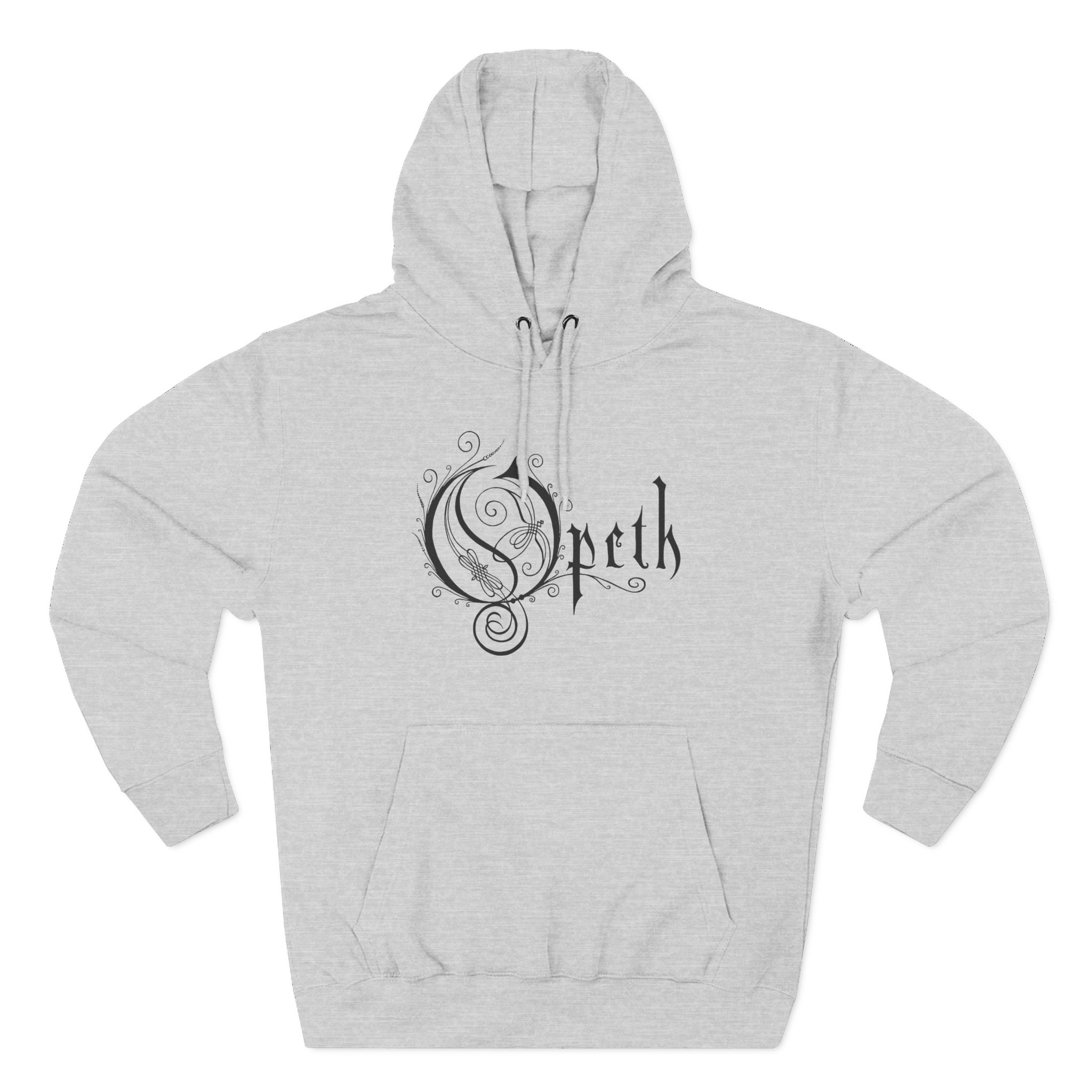 Opeth Logo Three-Panel Fleece Hoodie