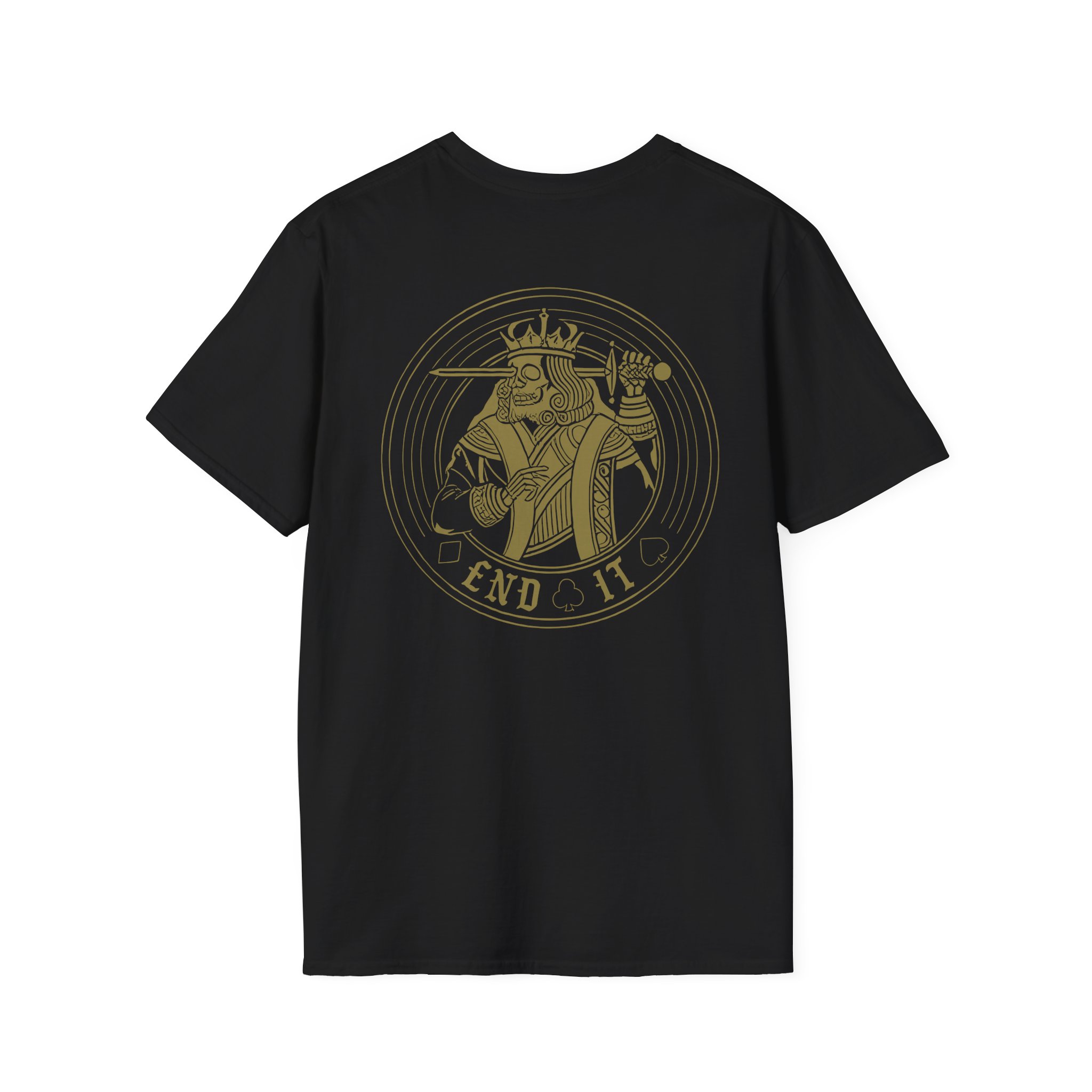 End It King Circle Unisex Softstyle T-Shirt