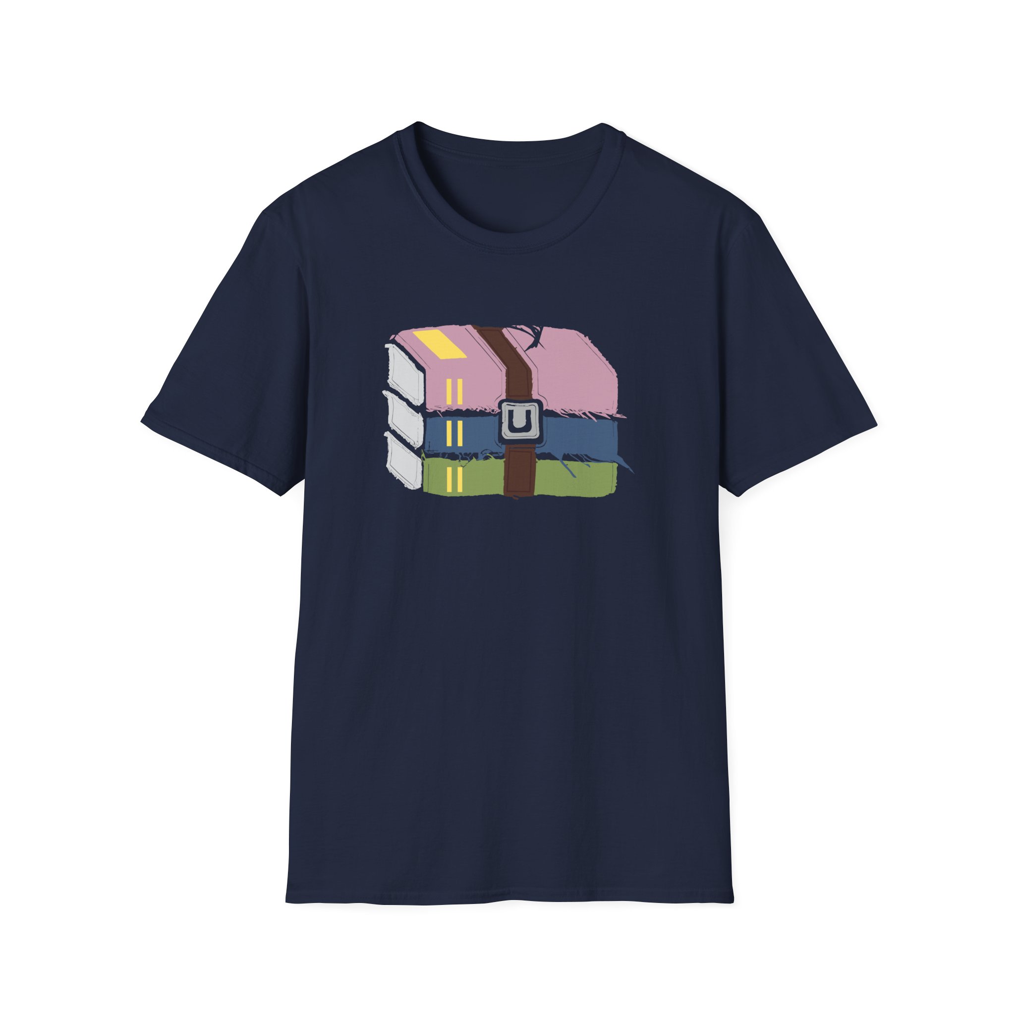 Winrar Frayed Logo Unisex Softstyle T-Shirt