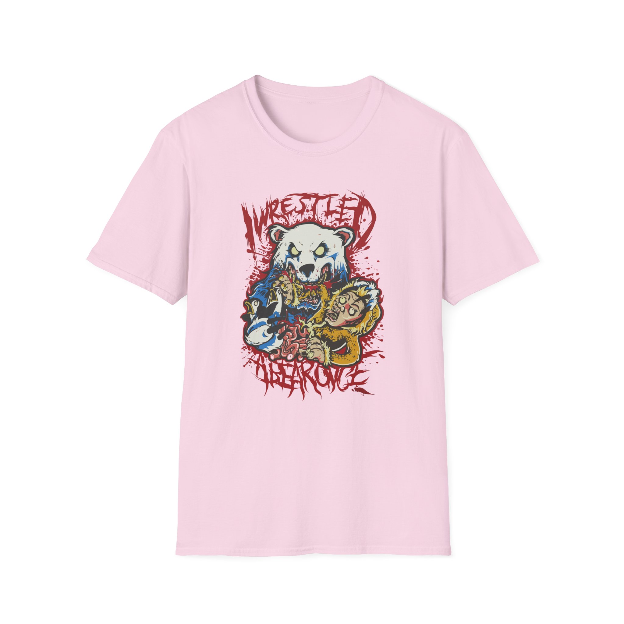 Iwrestledabearonce Unisex Softstyle T-Shirt