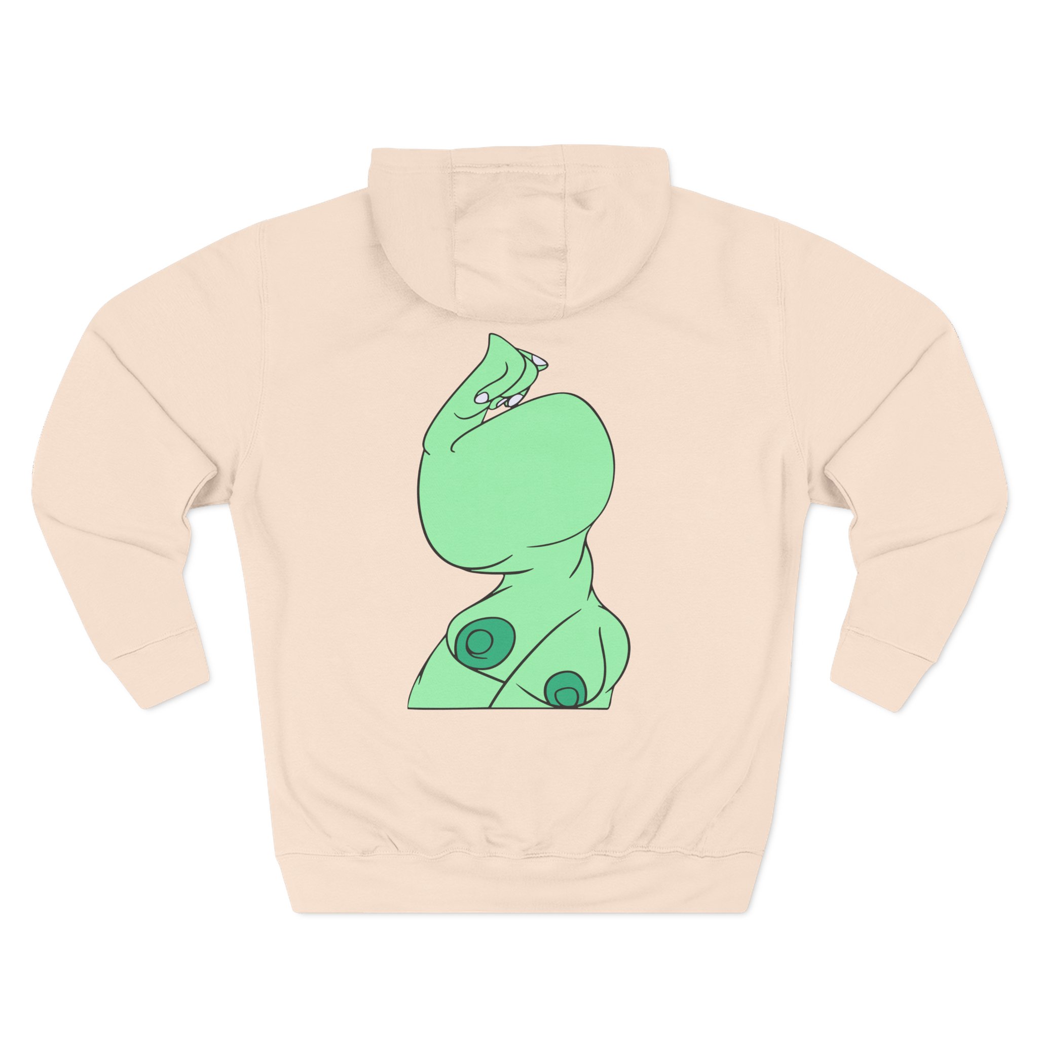 Bicep Pasadena Three-Panel Fleece Hoodie