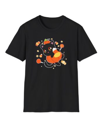 Aphmau Pumpkin Cat Unisex Softstyle T-Shirt