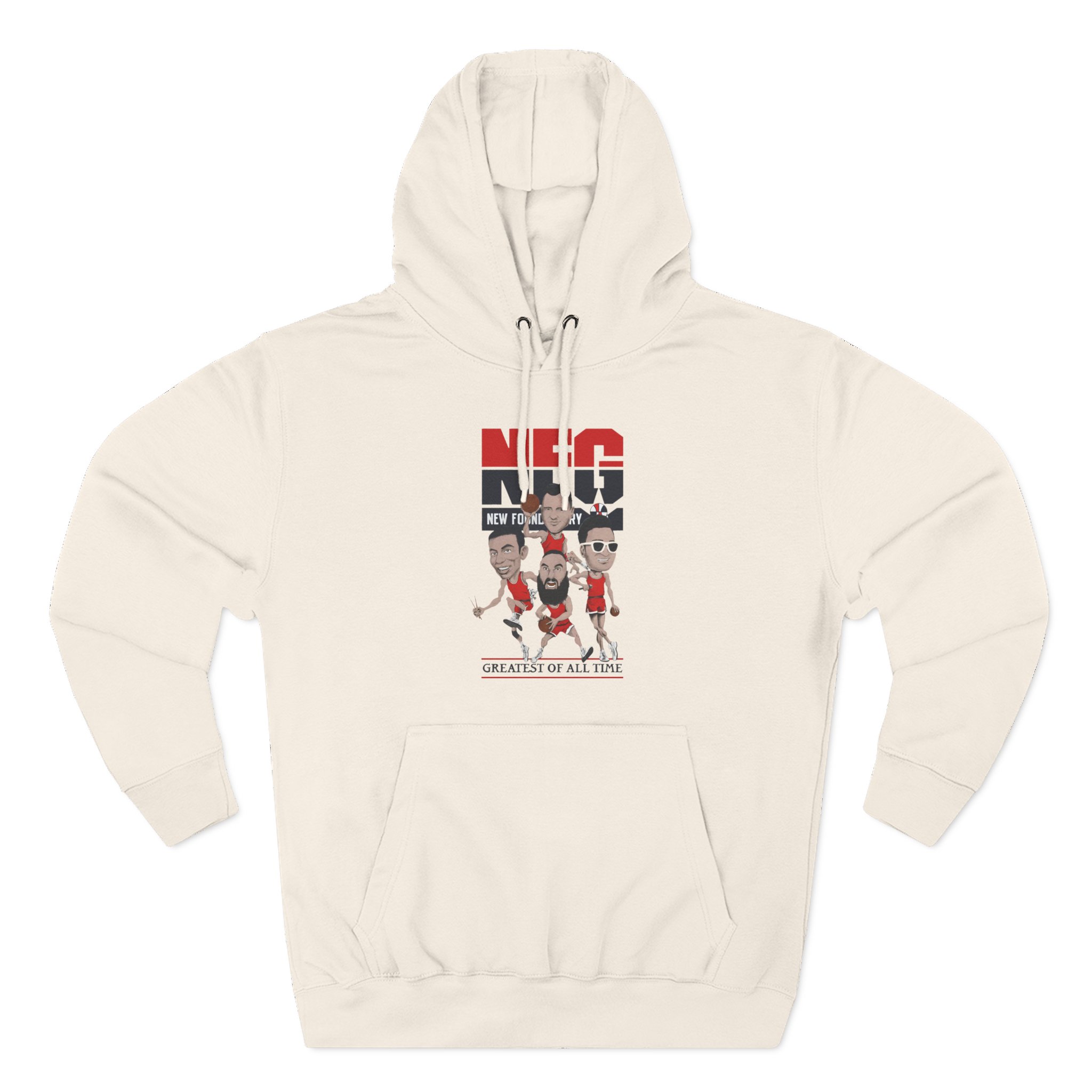 New Found Glory Basketball Three-Panel Fleece Hoodie