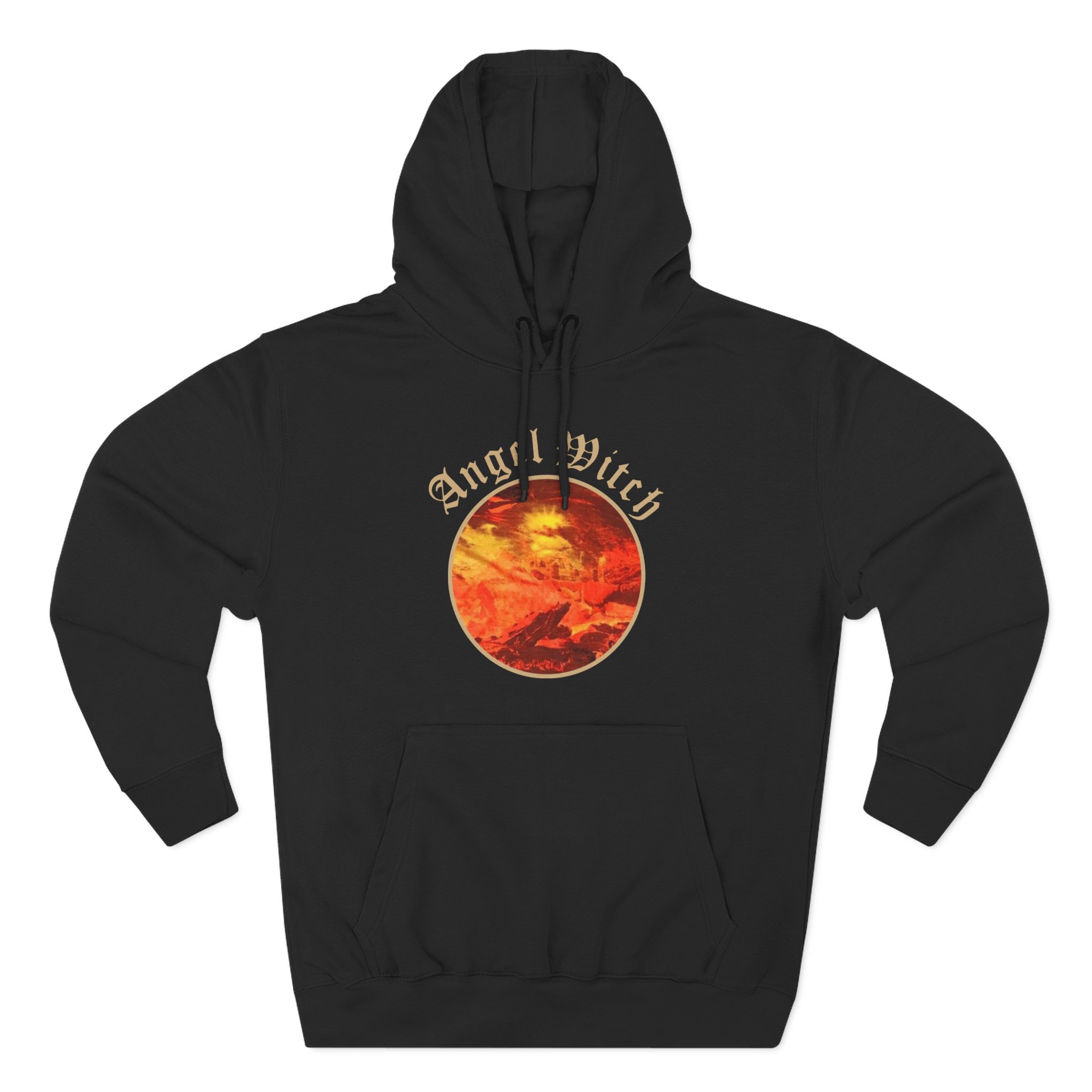 Angel Witch Debut Album Three-Panel Fleece Hoodie