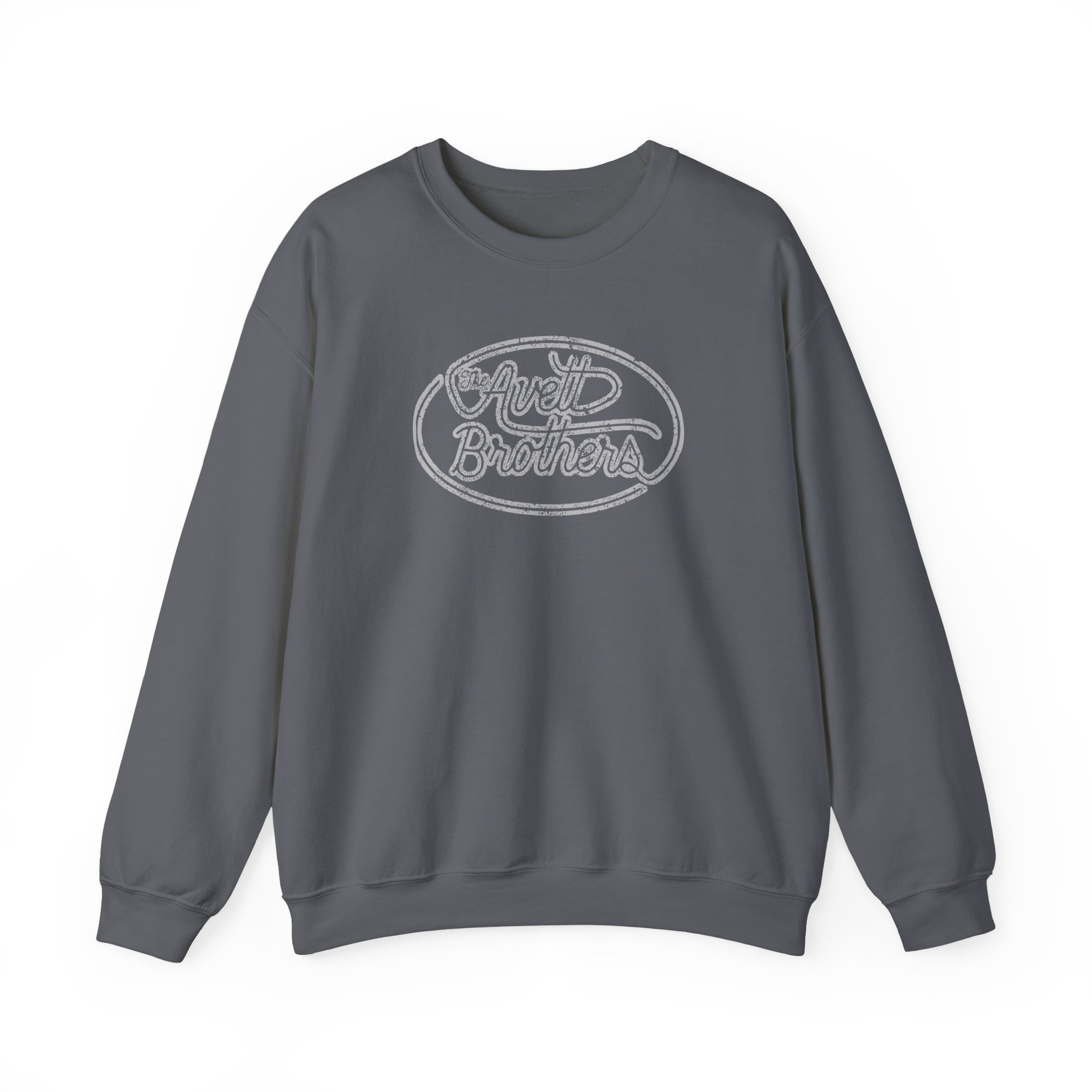 Avett Brothers Oval Logo Unisex Heavy Blendâ„¢ Crewneck Sweatshirt