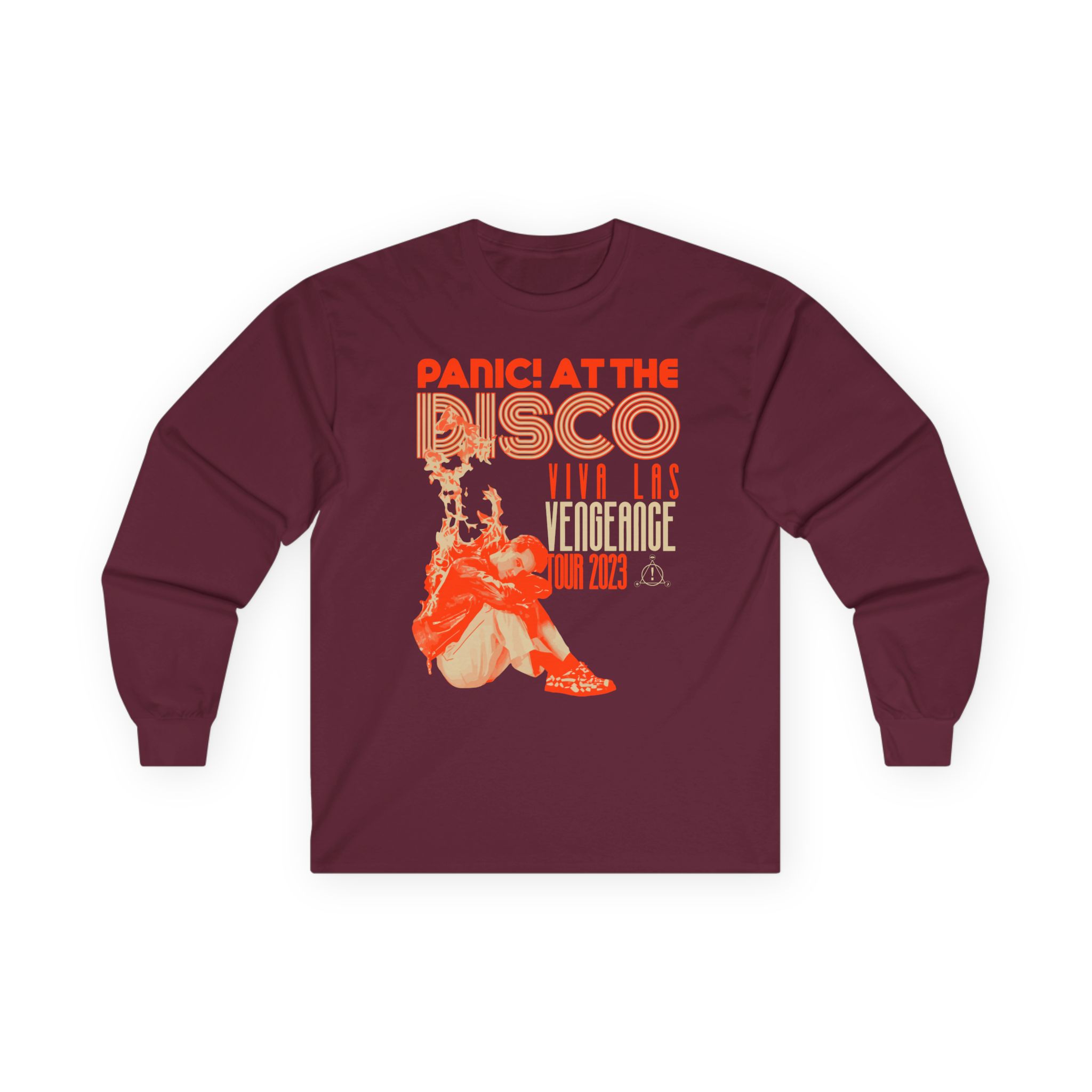 Panic at the Disco Eu/uk Flame Tour Unisex Ultra Cotton Long Sleeve Tee