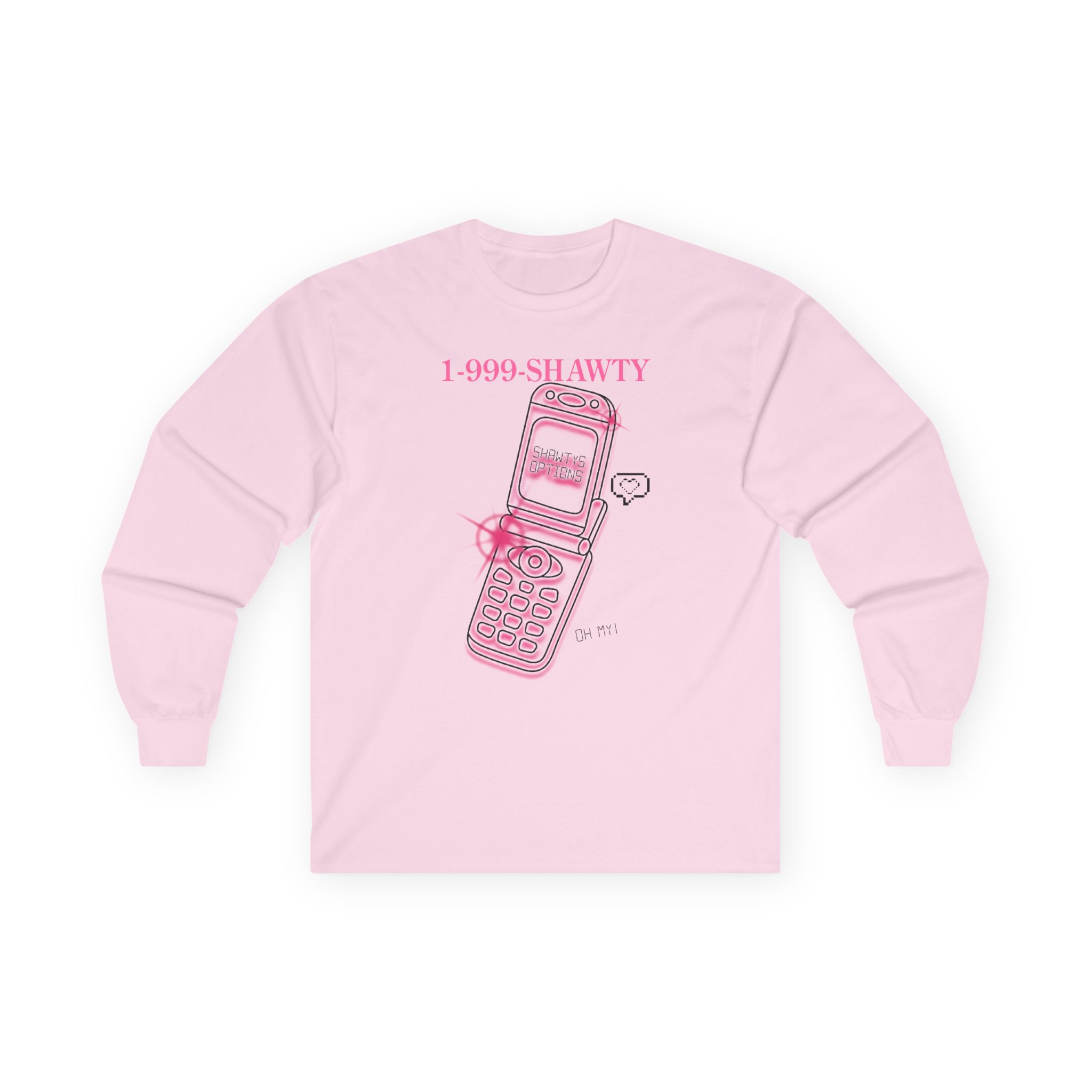 Shawty Bae Shawty Hotline Unisex Ultra Cotton Long Sleeve Tee
